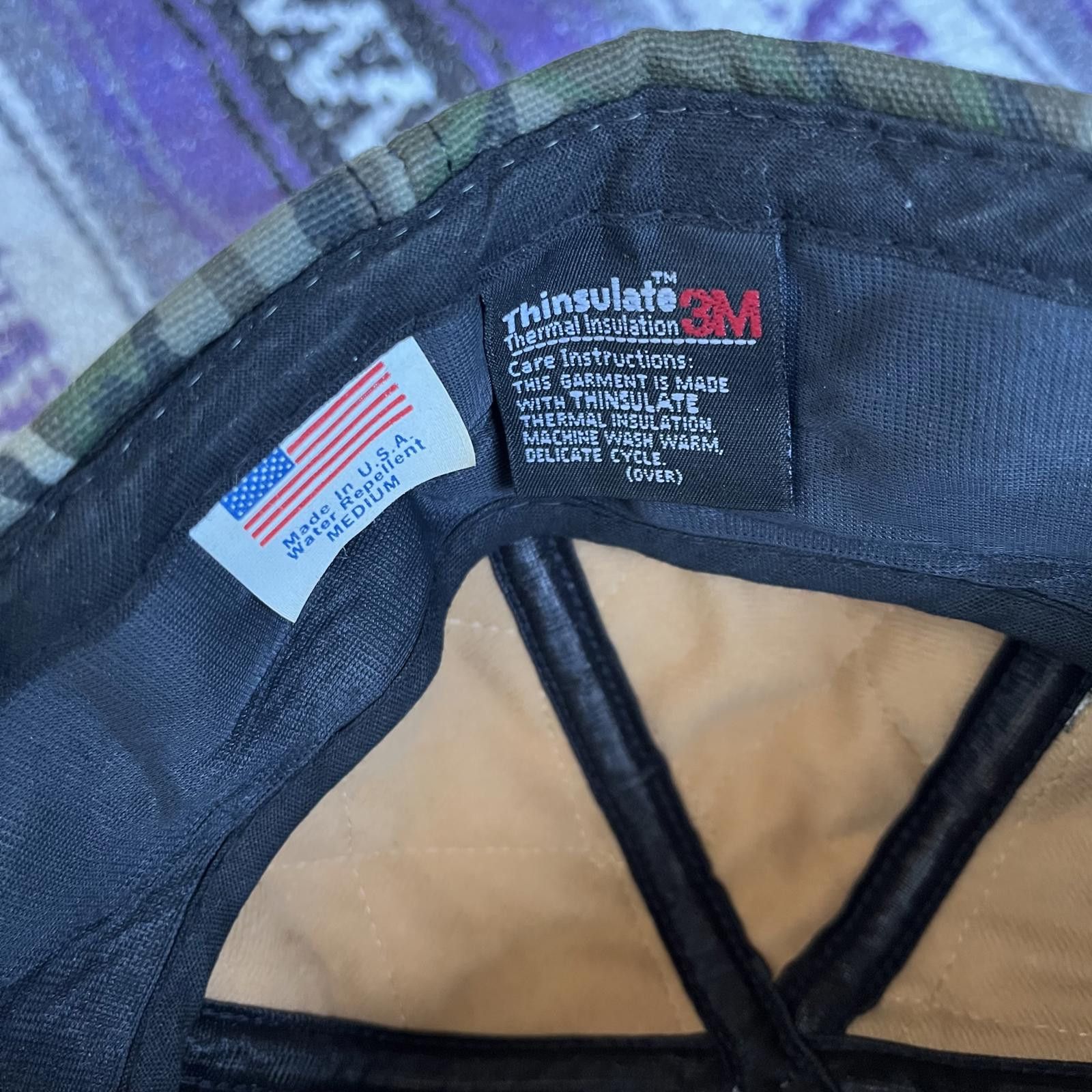 Realtree × Vintage Vintage 90s Realtree Camo Ear Flap Thinsulate Insulated Hat Size ONE SIZE - 3 Thumbnail