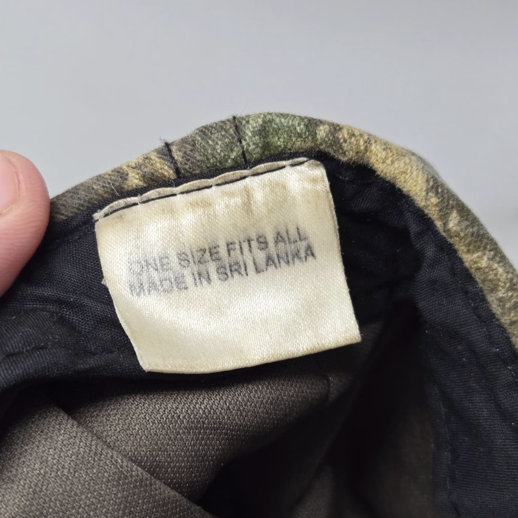 Vintage VINTAGE Cabela's Hat Camouflage Forest Camo Adjustable Cap Men Hunting Outdoor Baseball Cap Size ONE SIZE - 7 Thumbnail