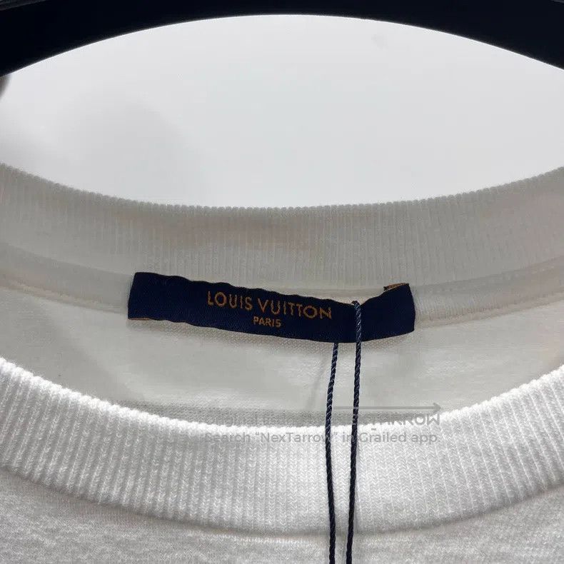 Louis Vuitton Louis Vuitton Flocking elastic screen short sleeve Size US L / EU 52-54 / 3 - 3 Thumbnail