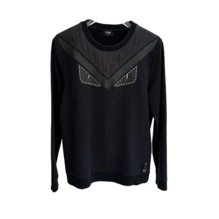 Fendi Fendi Monster Eyes Design Sweatshirt 0079 Size US L / EU 52-54 / 3 - 1 Thumbnail