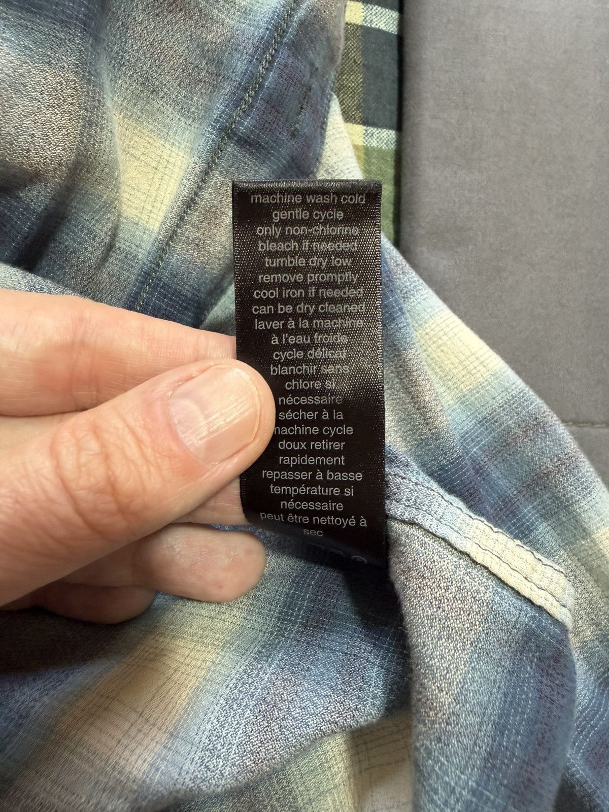 John Varvatos John Varvatos Blue shirt Size US XL / EU 56 / 4 - 5 Thumbnail