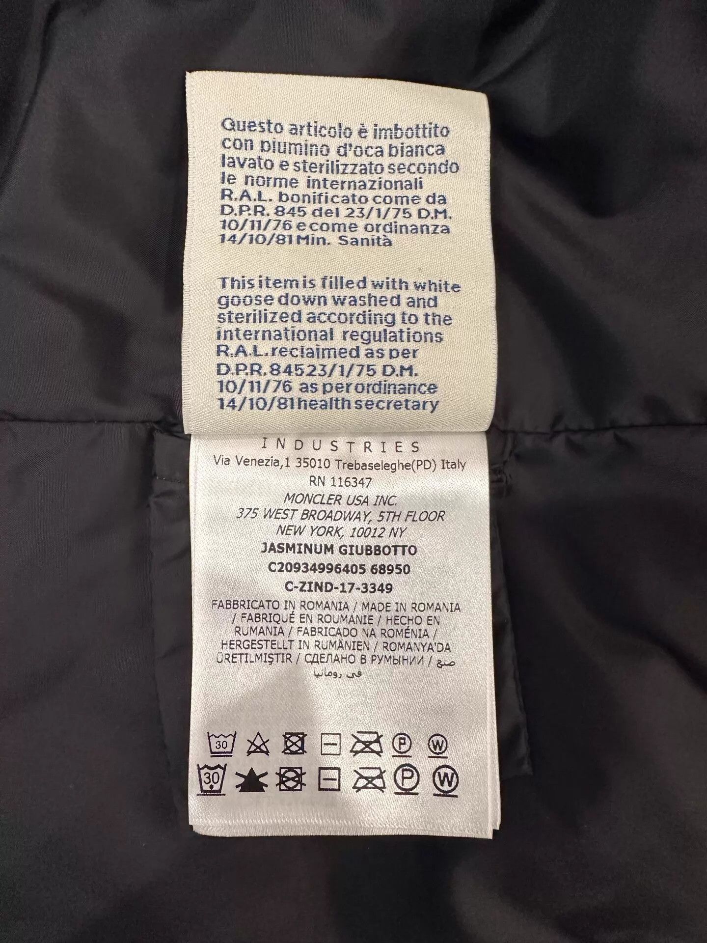 Moncler Moncler Jasminum side logo women's burgundy puffer Size XS / US 0-2 / IT 36-38 - 8 Thumbnail