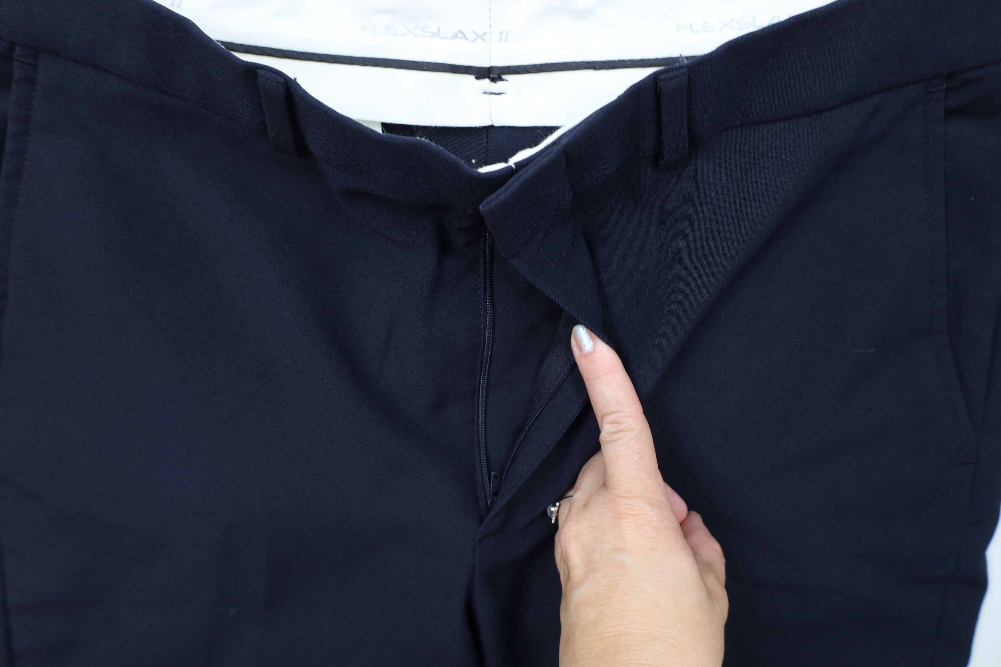 Vintage Vintage Streetwear Knit Flared Wide Leg Chino Pants Blue Size US 34 / EU 50 - 7 Thumbnail
