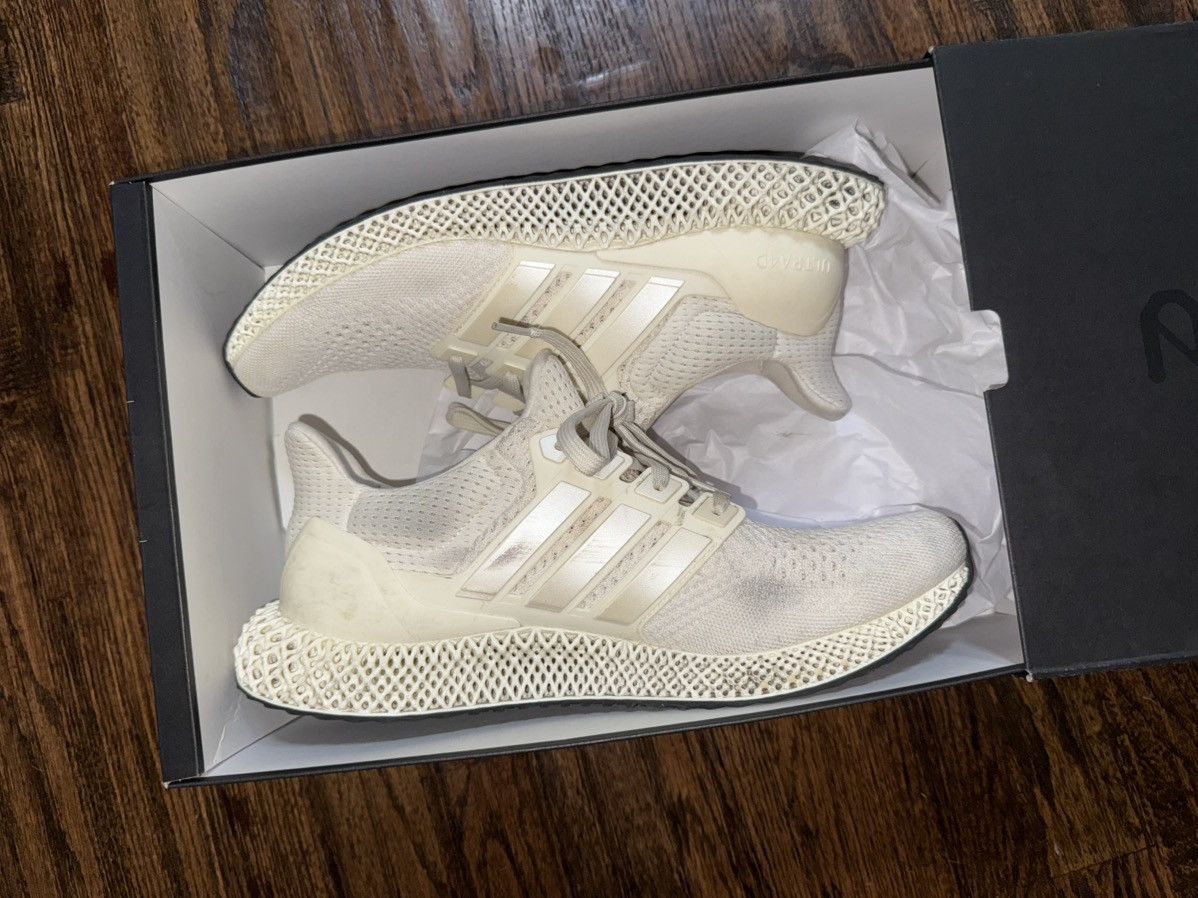 Adidas Adidas Ultra 4D Core White 2020 FX4089 US Men’s 10.5 Size US 10.5 / EU 43-44 - 5 Thumbnail