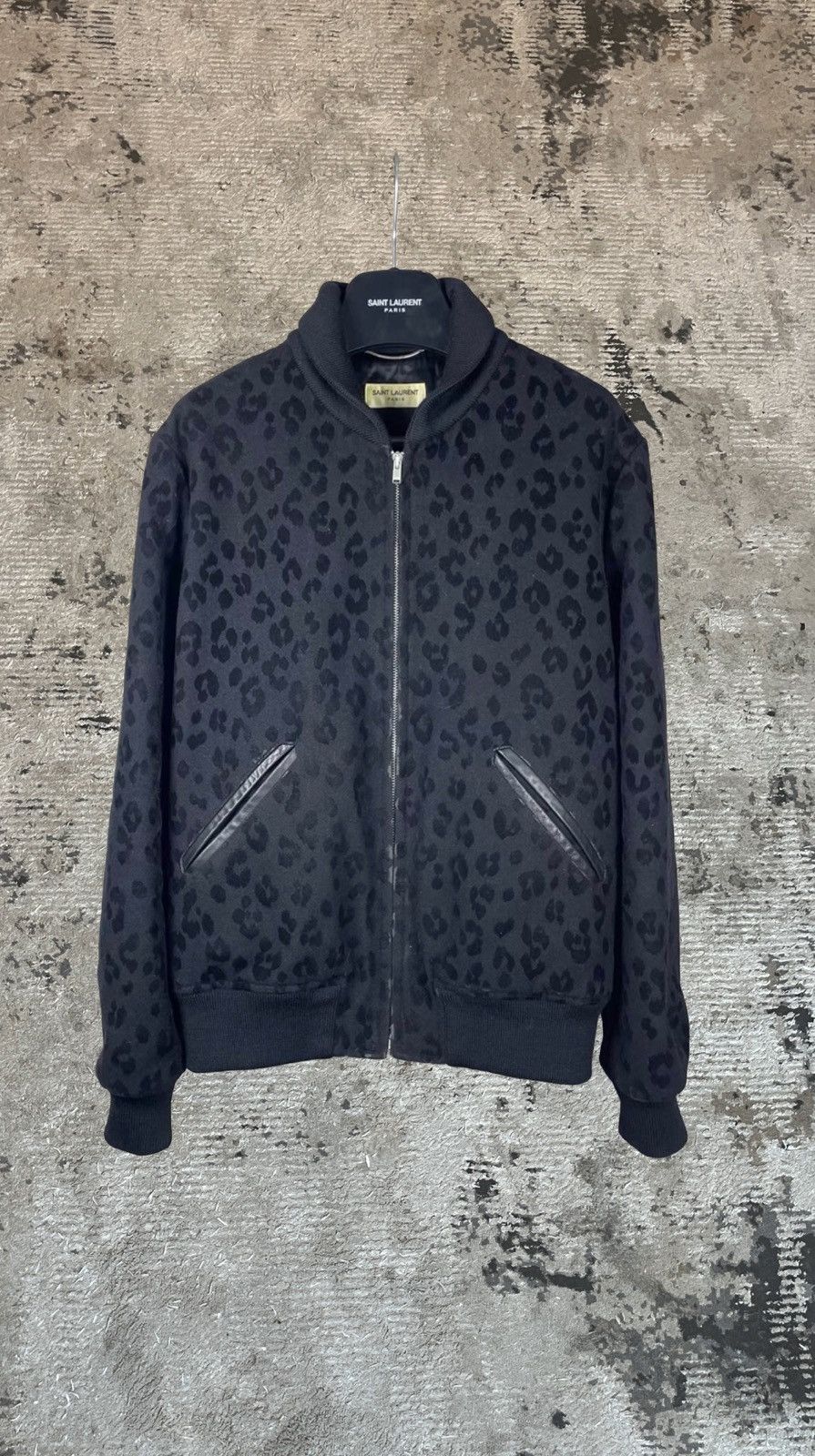 Saint Laurent Paris Saint Laurent Leopard Print Wool Teddy Bomber Jacket Size US M / EU 48-50 / 2 - 1 Thumbnail