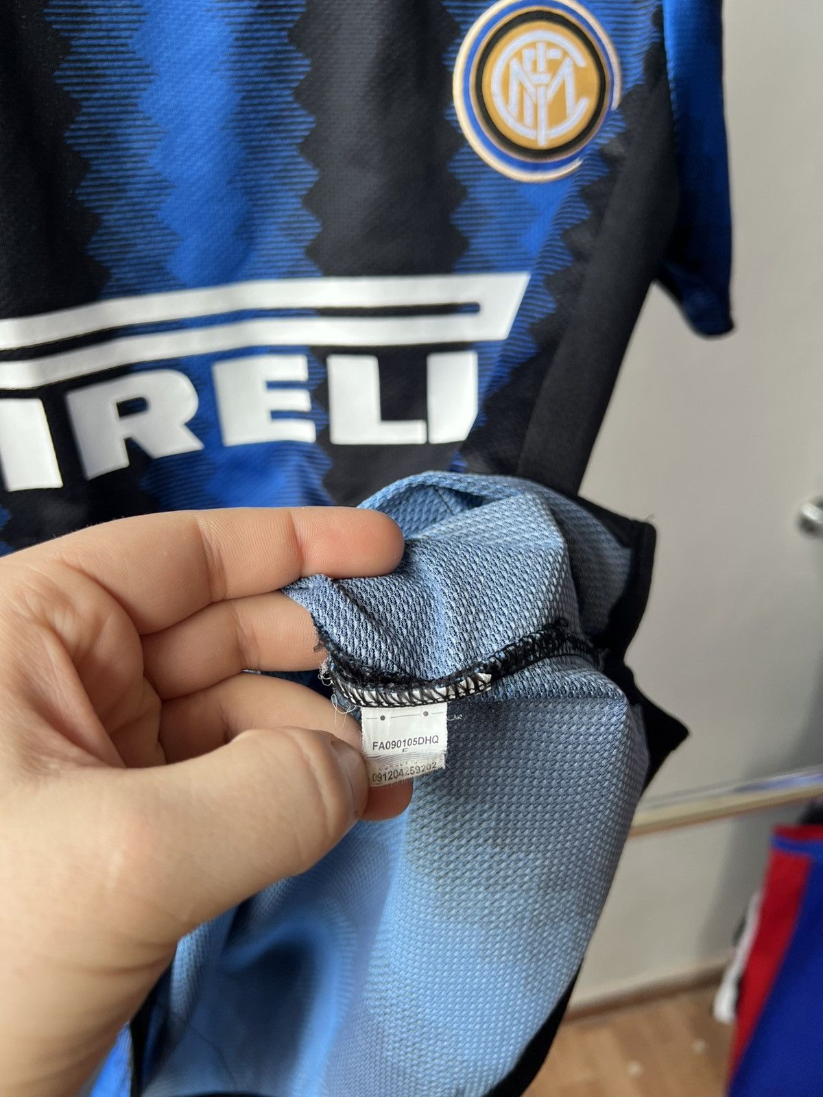 Nike 2010/11 INTER MILAN HOME RARE SOCCER JERSEY FOOTBALL SHIRT Size US M / EU 48-50 / 2 - 15 Thumbnail