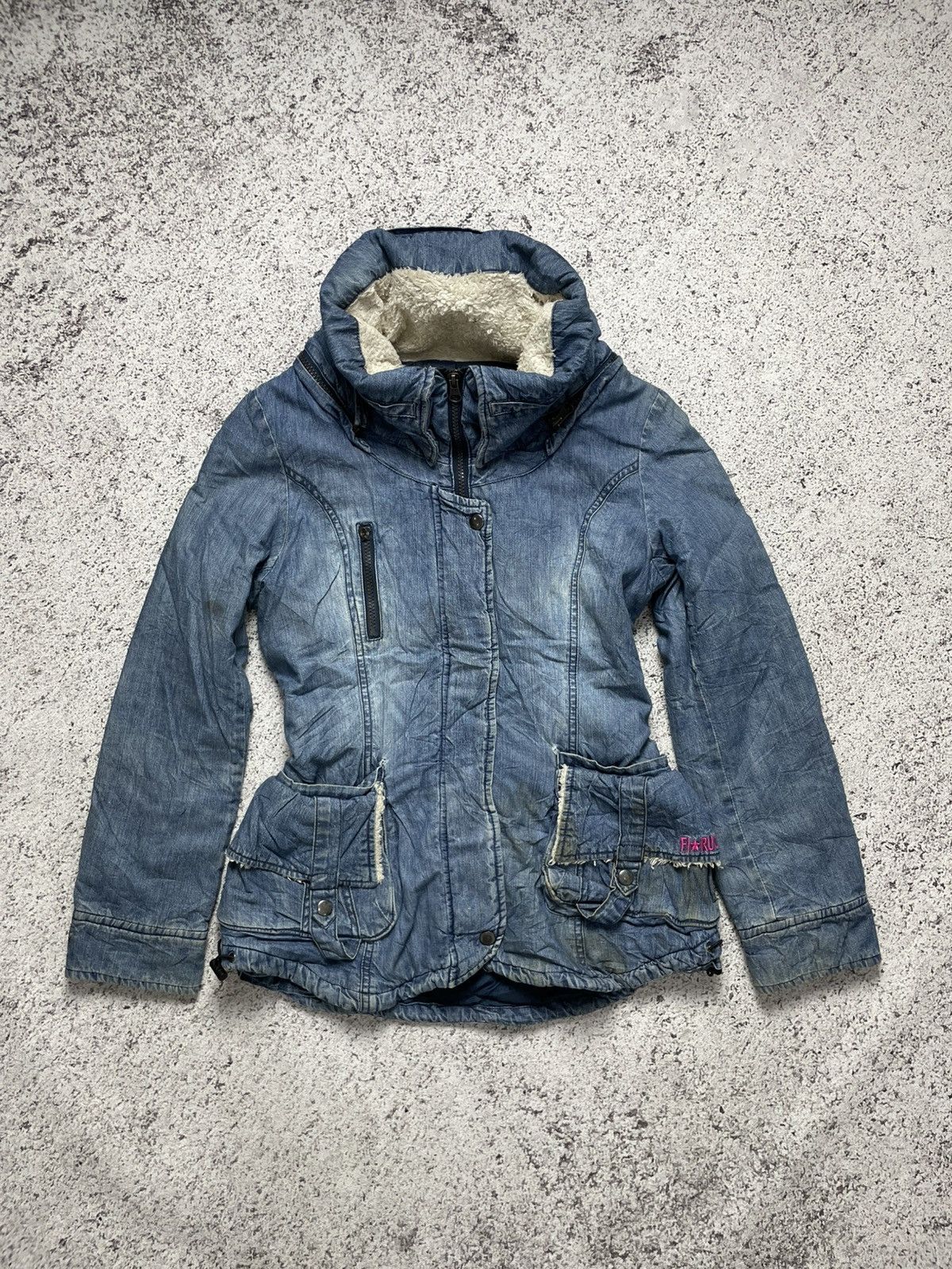 ジャケット・アウター 00s archive G.O.A bono denim hoodie lgb If Six Was Nine × Japanese Brand × Le Grande Bleu (L.G.B.) 2000s