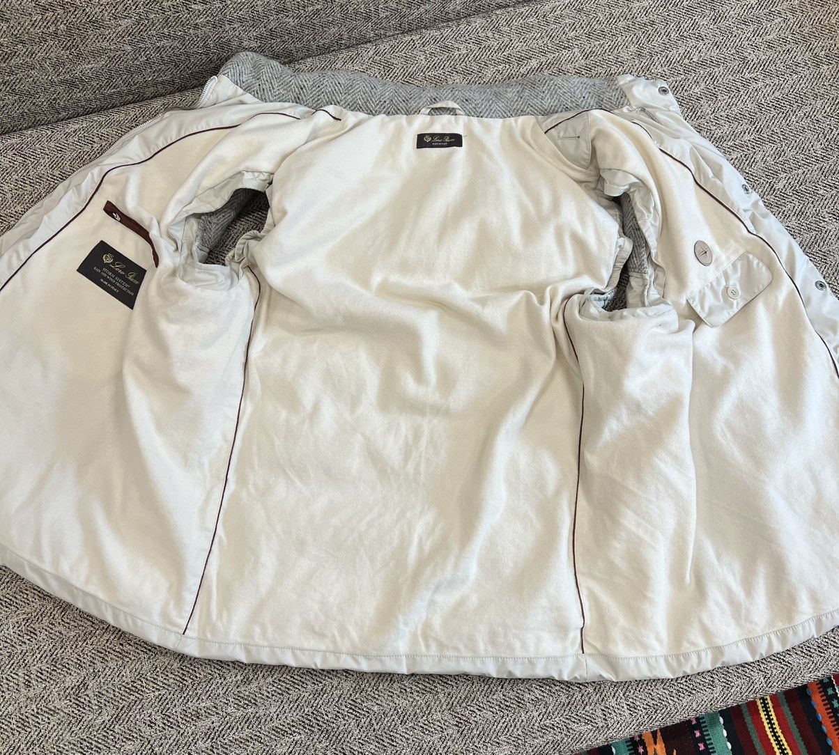 Loro Piana Loro Piana Cashmere Goose Down Padding Beige Vest Size US XL / EU 56 / 4 - 4 Thumbnail