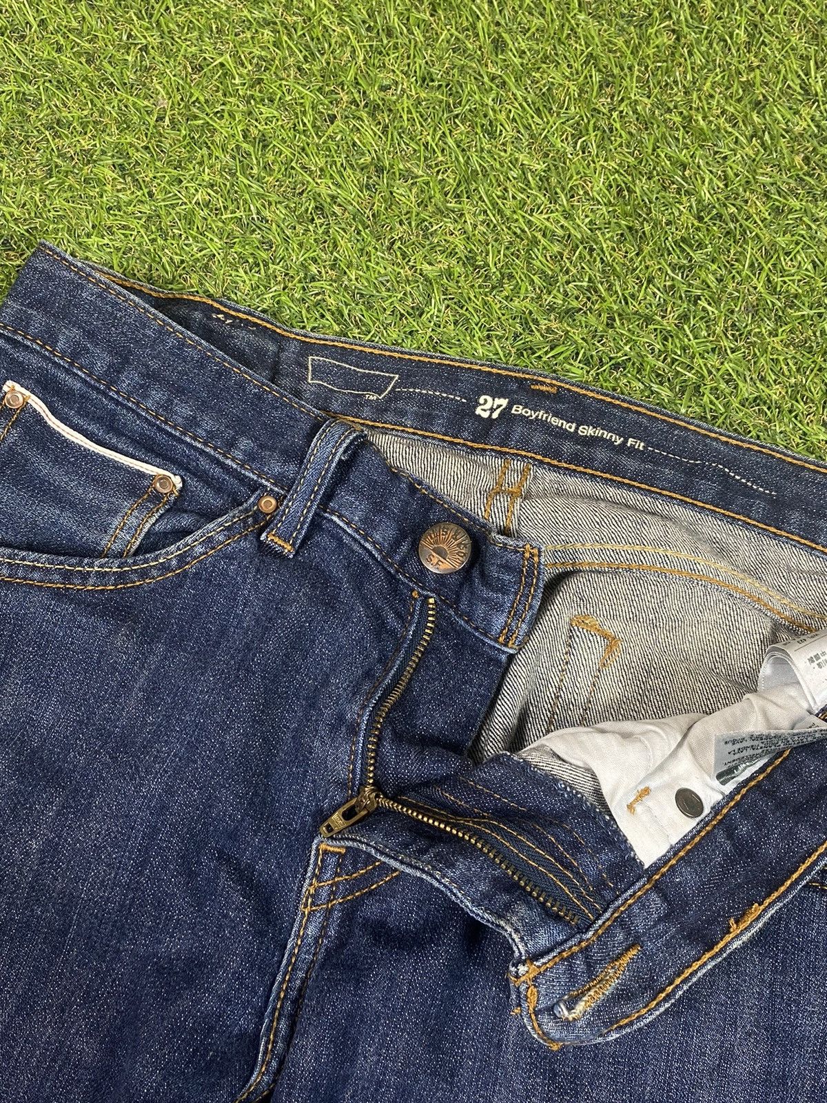 Levi's Vintage 90s Levi’s Selvage denim jeans streetwear size 27 Size 27" / US 4 / IT 40 - 7 Thumbnail