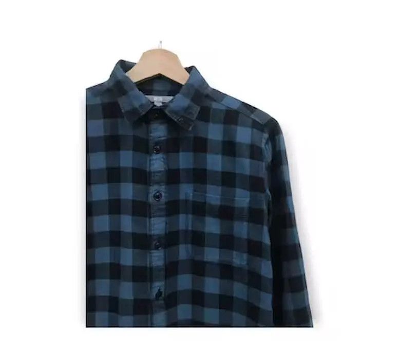 Flannel Japanese Brand Uniqlo Plaid Tartan Flannel Shirt Size US S / EU 44-46 / 1 - 4 Thumbnail