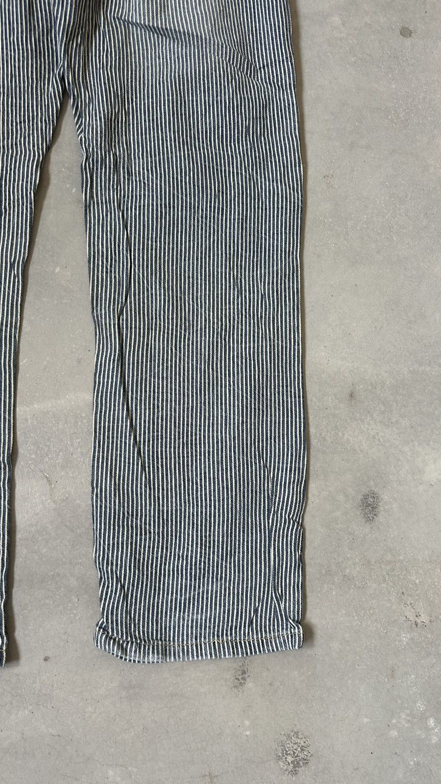 Japanese Brand JAPAN HICKORY DISTRESSED PANT Size US 34 / EU 50 - 13 Thumbnail