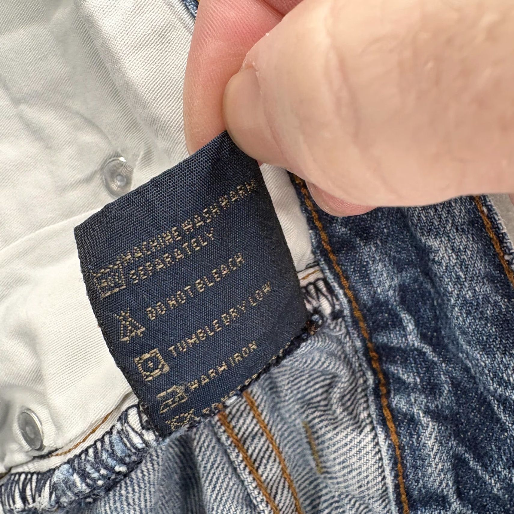 Tommy Bahama Tommy Bahama Indigo Palms Jeans Mens 40x36 Denim Blue Straight Preppy Casual Classic Fit Regular Zip Pocket Mens Size US 40 / EU 56 - 6 Thumbnail