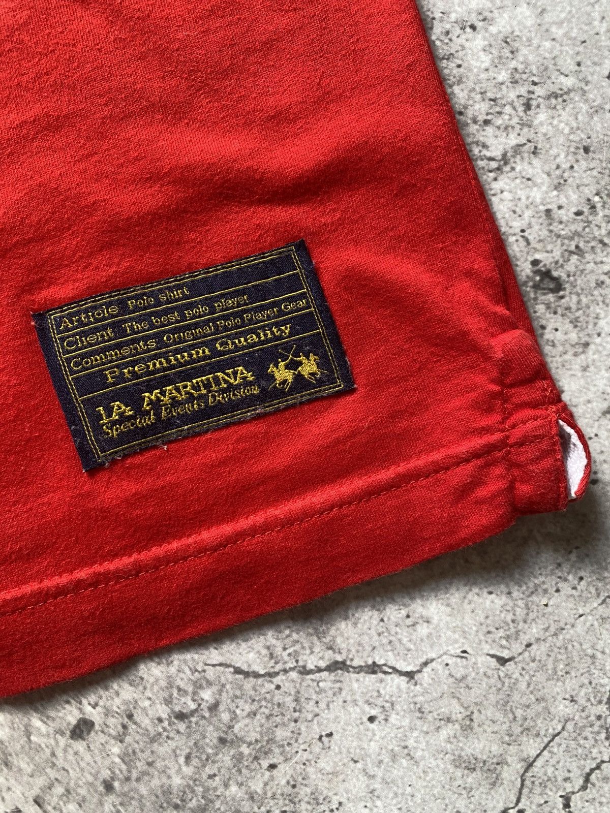 La Martina La Martina Sarasin Polo Team Swiss Open Shirt Zurich Peach Size US L / EU 52-54 / 3 - 14 Thumbnail