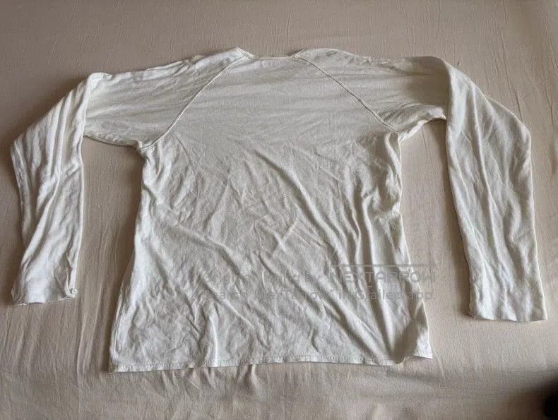 Kapital KAPITAL White Long Sleeve T-Shirt with Smiley Size US M / EU 48-50 / 2 - 5 Thumbnail