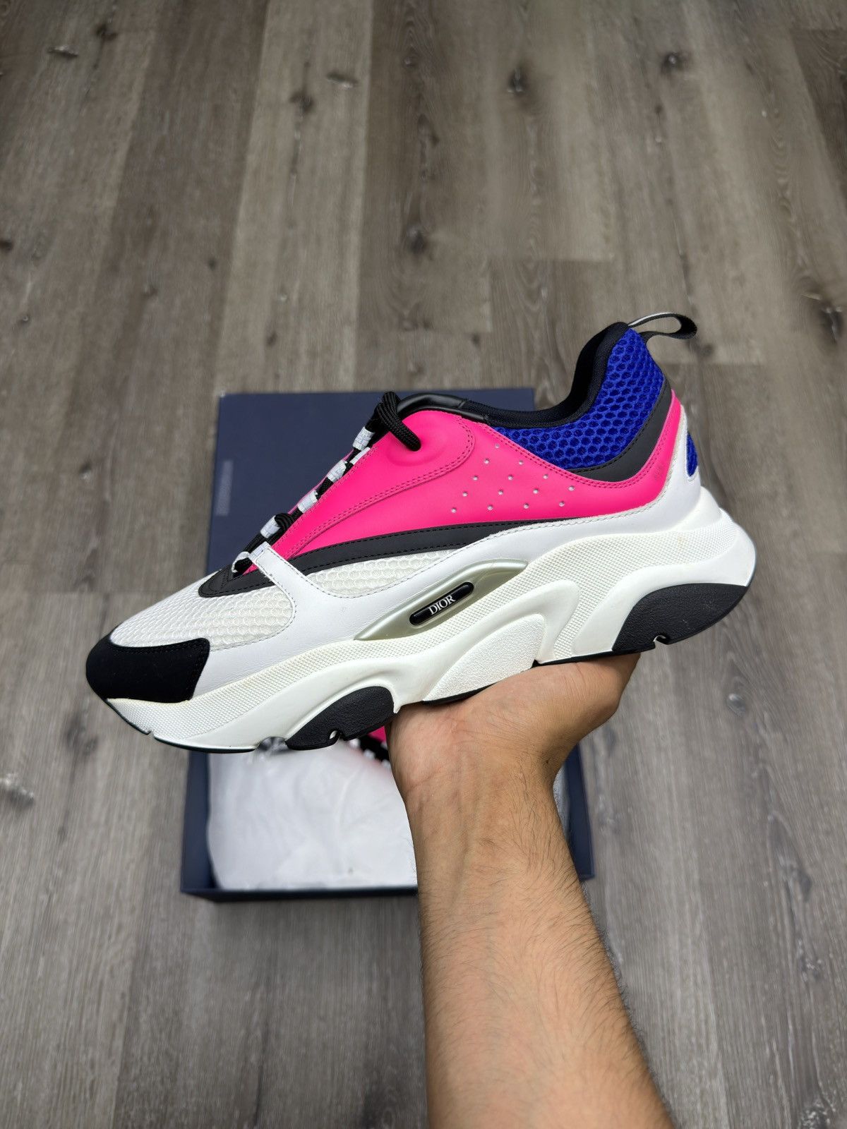 Dior Dior B22 Neon Pink Purple Size US 11 / EU 44 - 2 Thumbnail