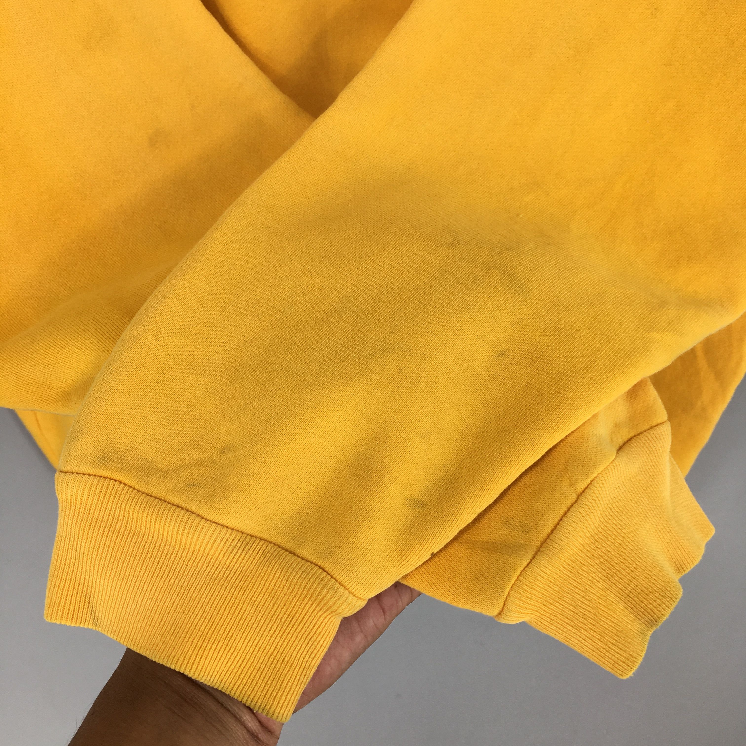 Gotcha × Quiksilver Vintage 90s Quiksilver Surf Yellow Sweatshirt Large Size US L / EU 52-54 / 3 - 7 Thumbnail