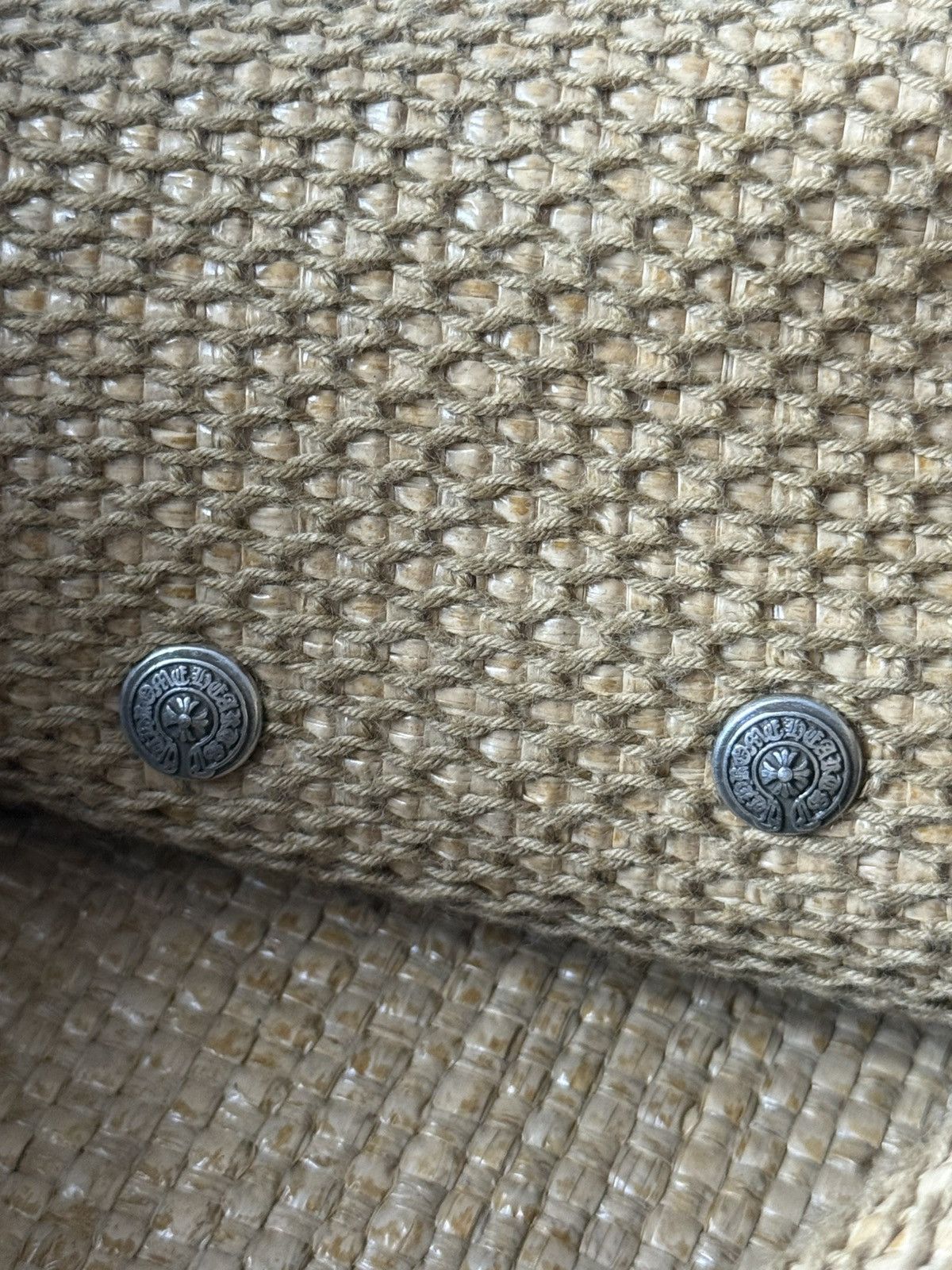 Chrome Hearts St. Barths Exclusive Straw Beach Bag Size ONE SIZE - 5 Thumbnail