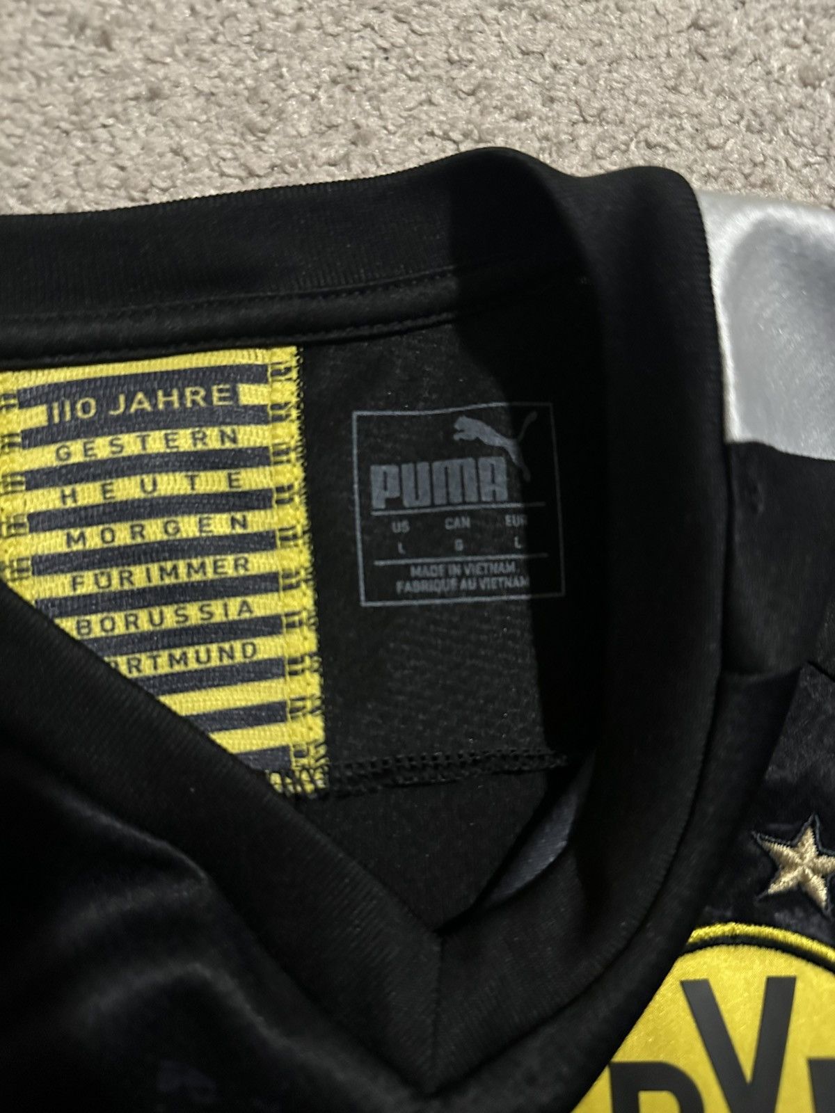 Puma Puma Borussia Dortmund 19/20 Away Kit Size US L / EU 52-54 / 3 - 2 Thumbnail