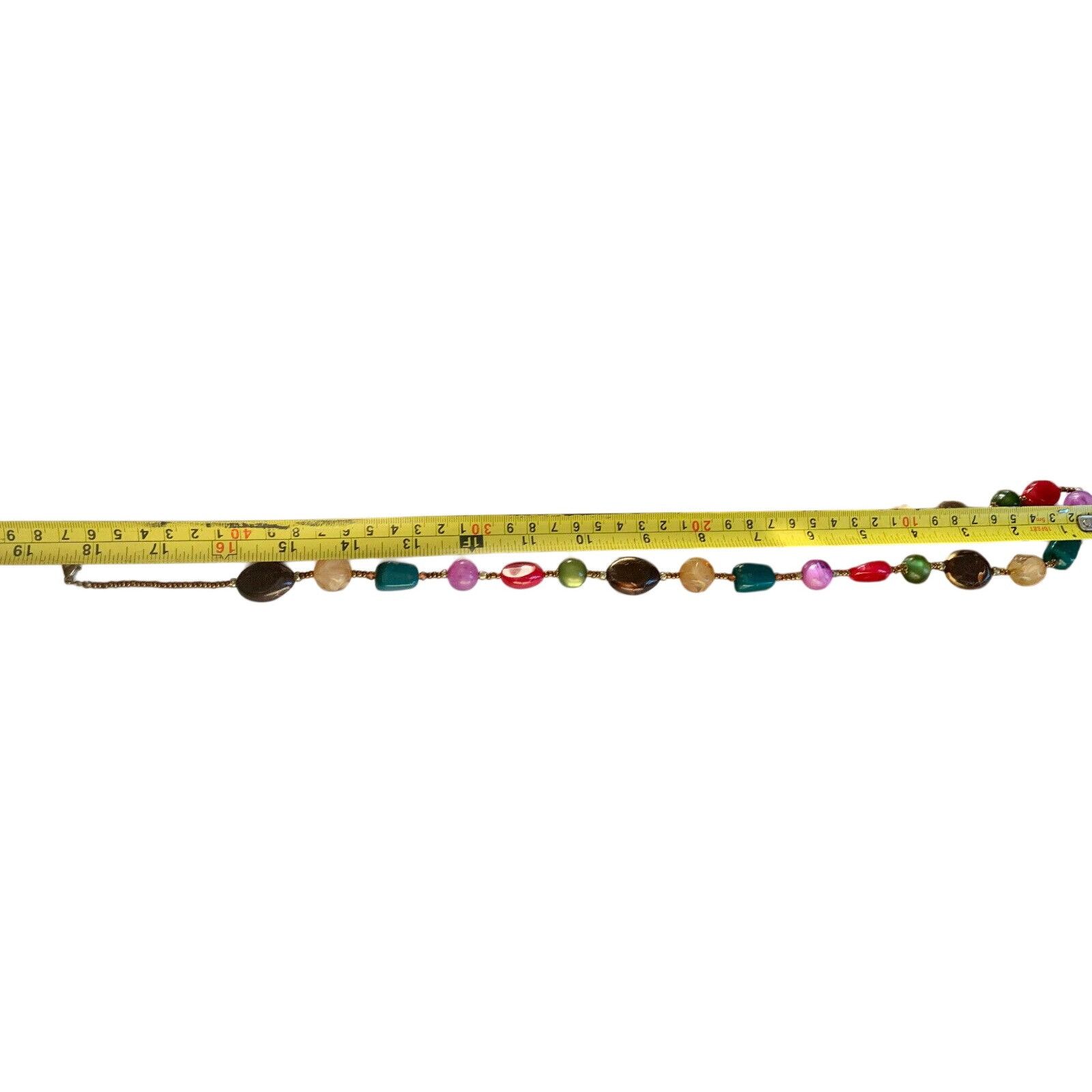 Other Pair of Pink & Coral Colorful Bead Necklaces (17" & 36") for Size ONE SIZE - 11 Thumbnail