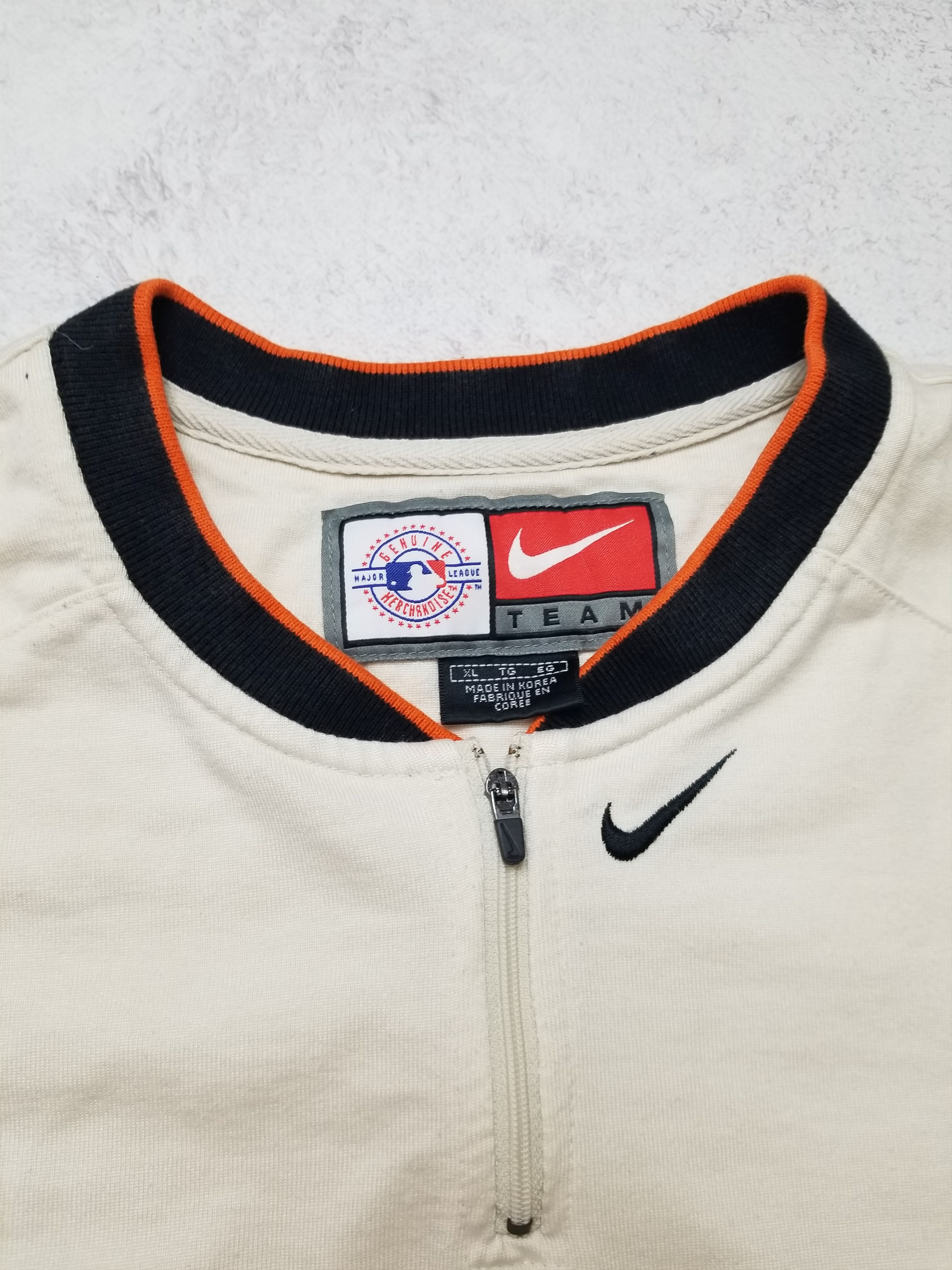 Nike VTG Nike Team MLB Baltimore Orioles Batting Practice T-Shirt Size US XL / EU 56 / 4 - 6 Thumbnail