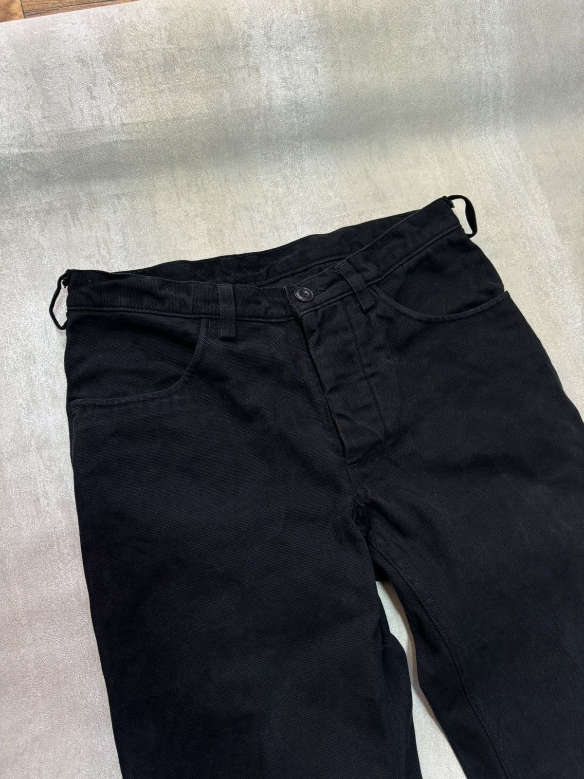 Other HEBTROCO CANDIANI DENIM JEANS ITALY JET BLACK DESIGNER 32/34 Size US 32 / EU 48 - 3 Thumbnail
