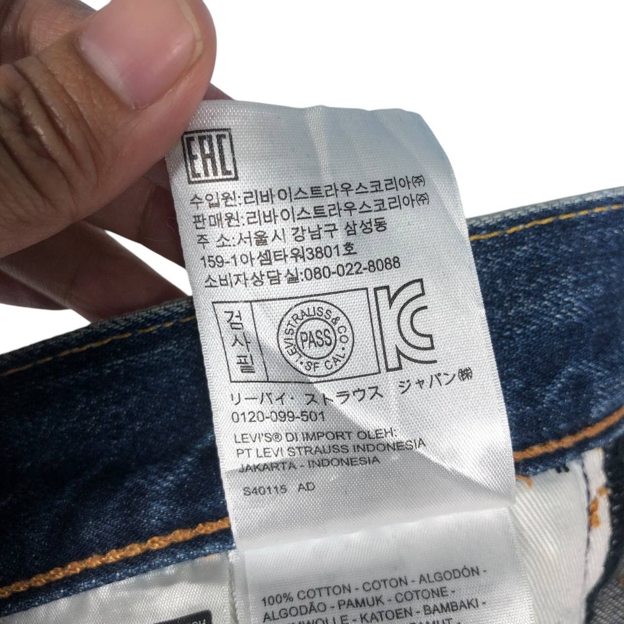 Levi's × Vintage Vintage Levis 503 Distressed Denim Size US 29 - 13 Thumbnail