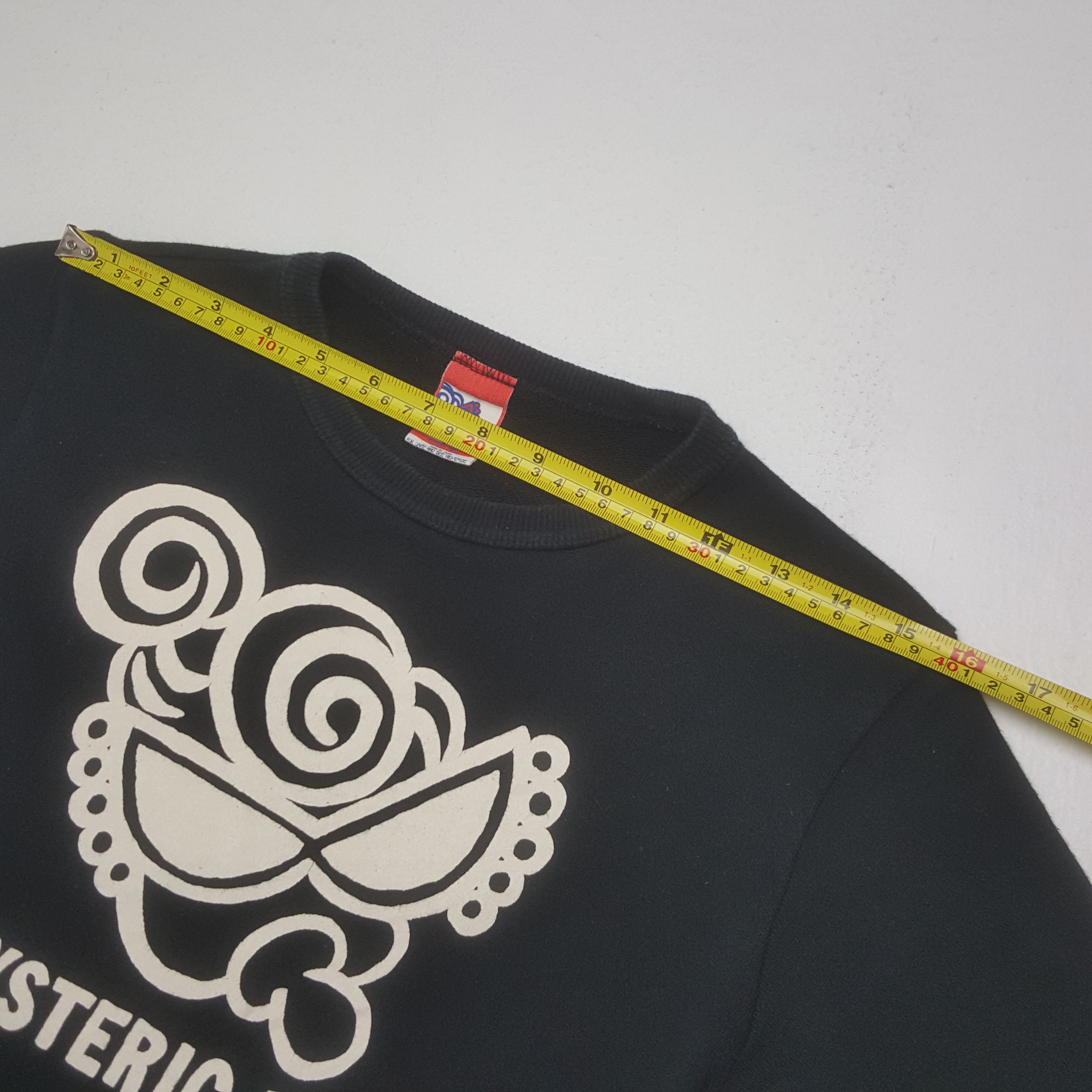 Hysteric Glamour Vintage Hysteric Glamour by Hysteric Mini Sweatshirt Size XS / US 0-2 / IT 36-38 - 6 Thumbnail