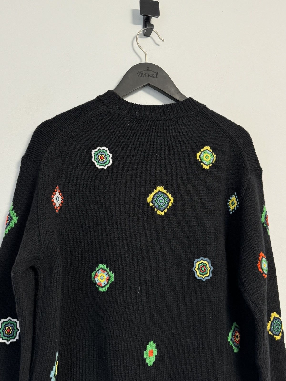 Kenzo Kenzo x H&M Pure Wool Black Sweater Size US M / EU 48-50 / 2 - 13 Thumbnail