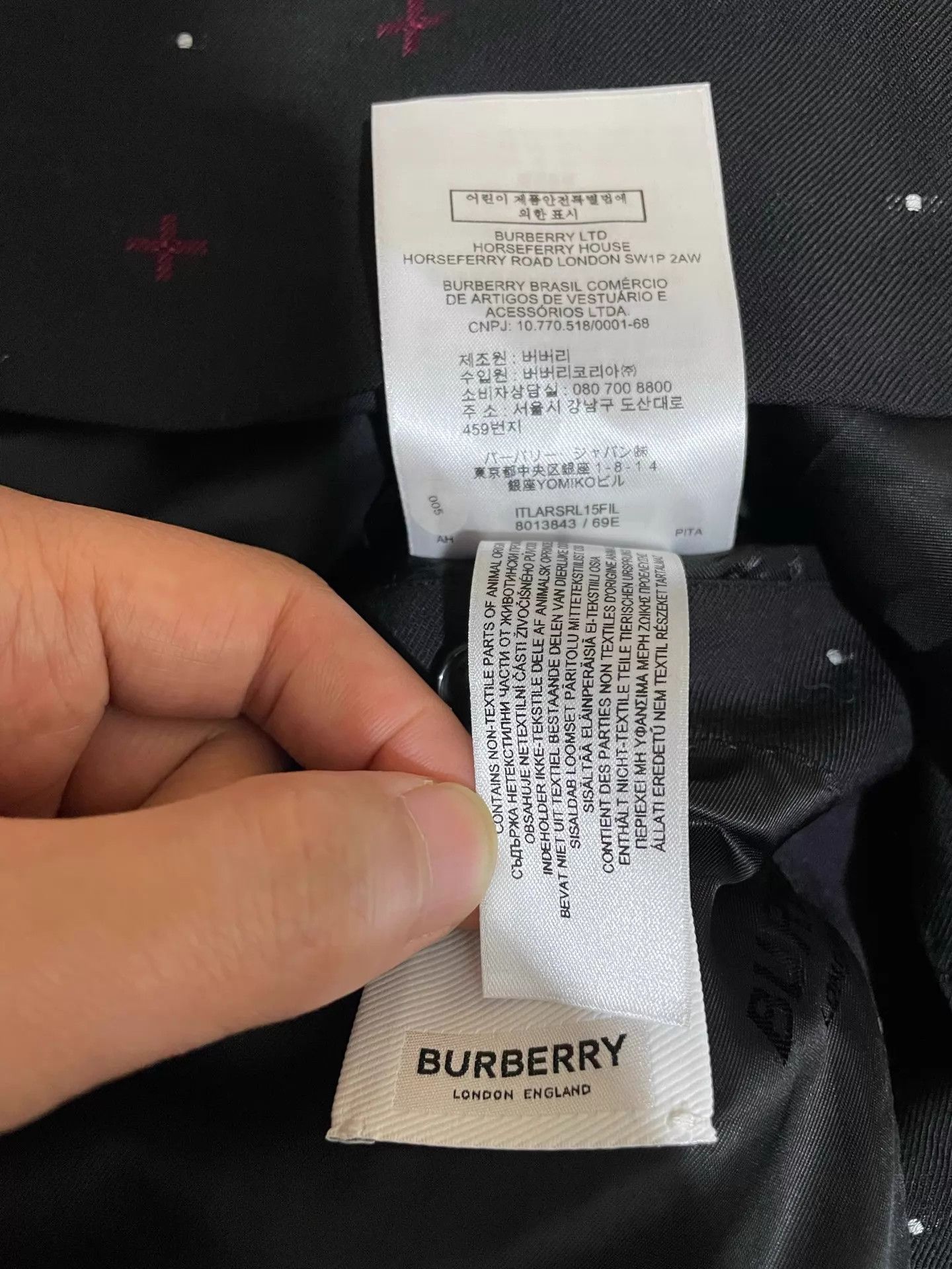 Burberry Burberry 23S All Over Print Single Breasted Casual Jacket L Size US L / EU 52-54 / 3 - 9 Thumbnail