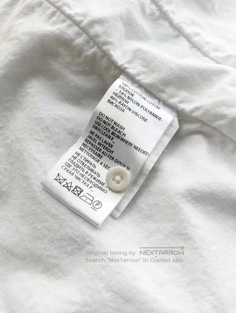Ann Demeulemeester Ann Demeulemeester Court Breastplate Shirt. Size US L / EU 52-54 / 3 - 4 Thumbnail