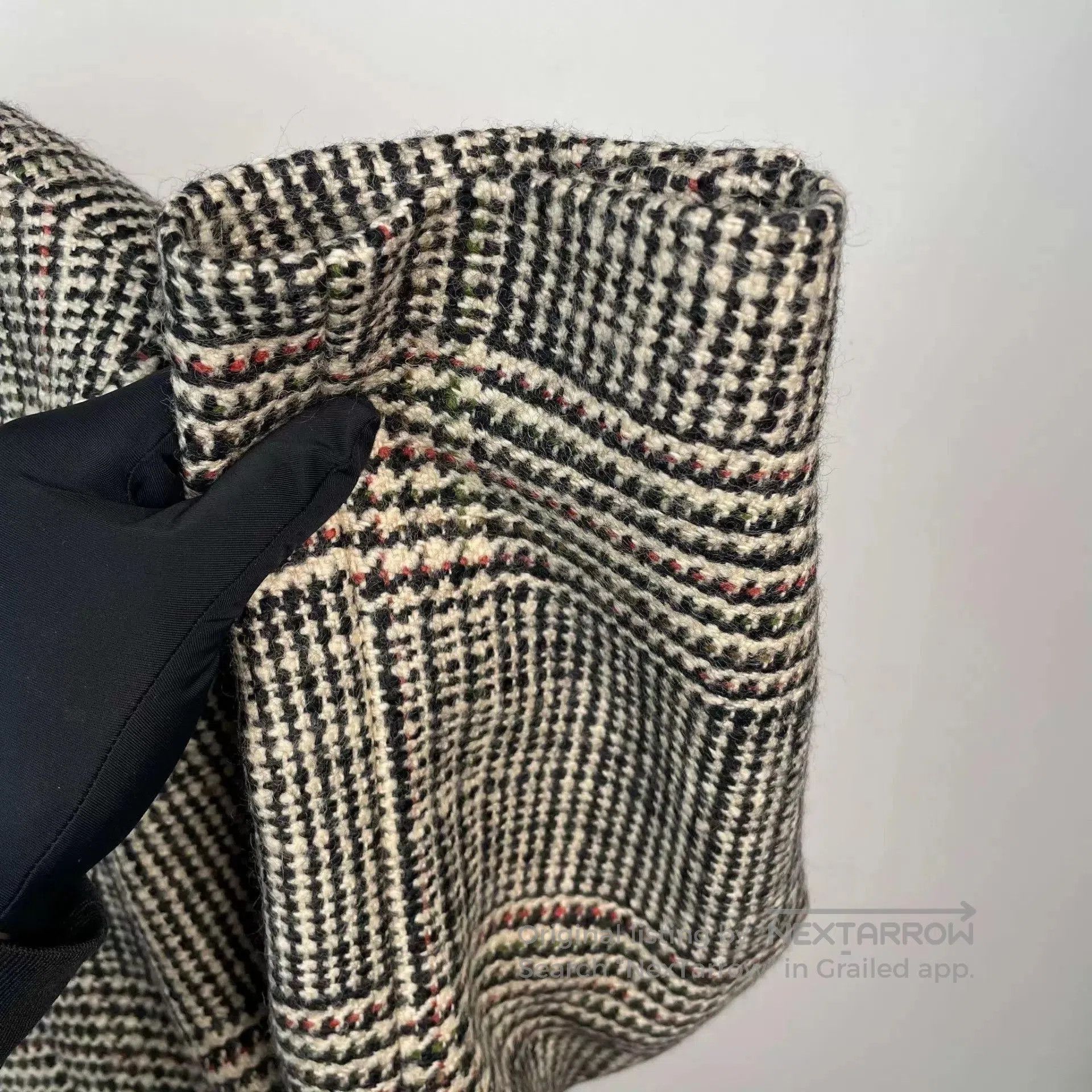 Celine Multi Plaid Pattern Single-Breasted Blazer. Size US M / EU 48-50 / 2 - 9 Thumbnail