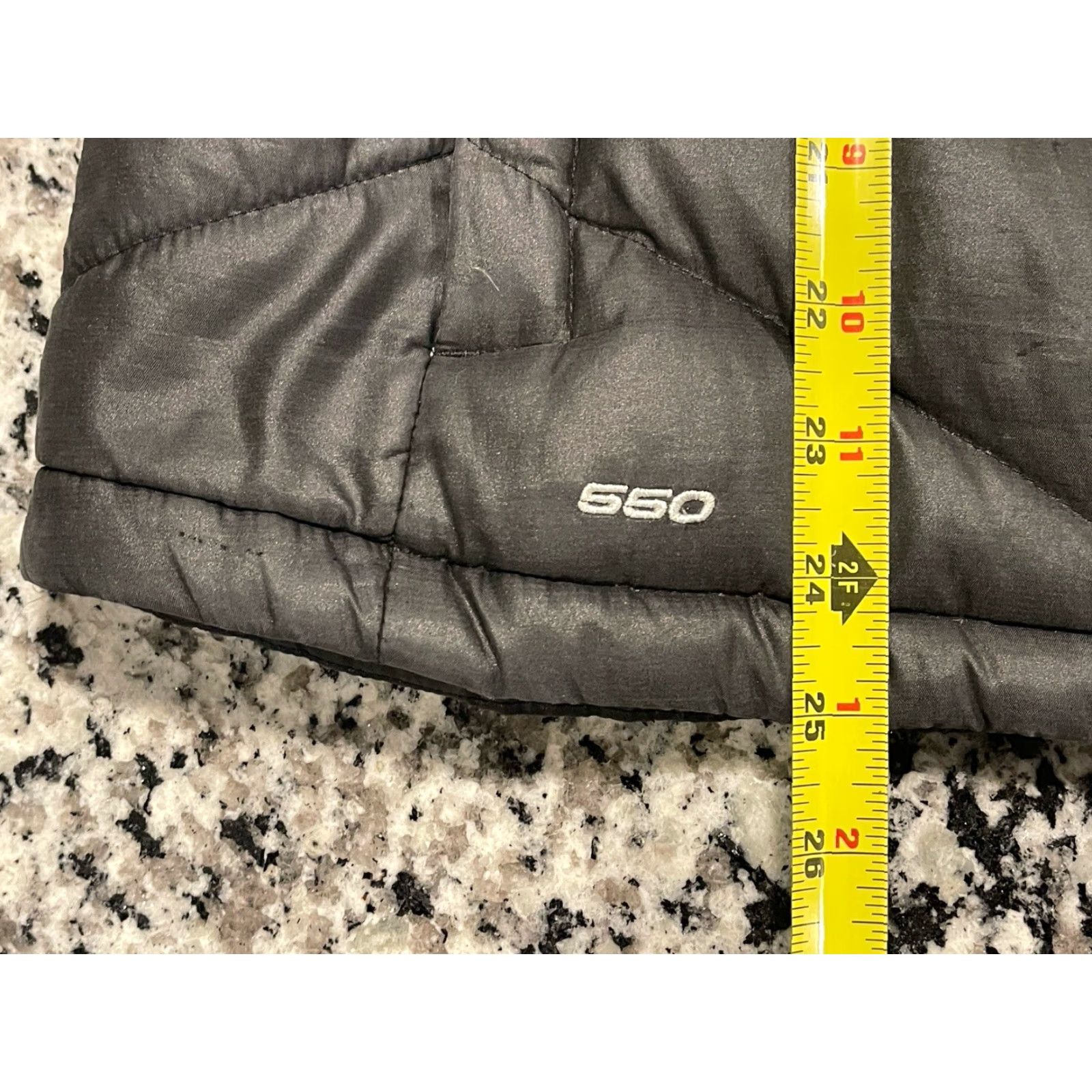 The North Face The North Face Vest Medium Gray 550 Down Filled Puffer Womens Size M / US 6-8 / IT 42-44 - 3 Thumbnail