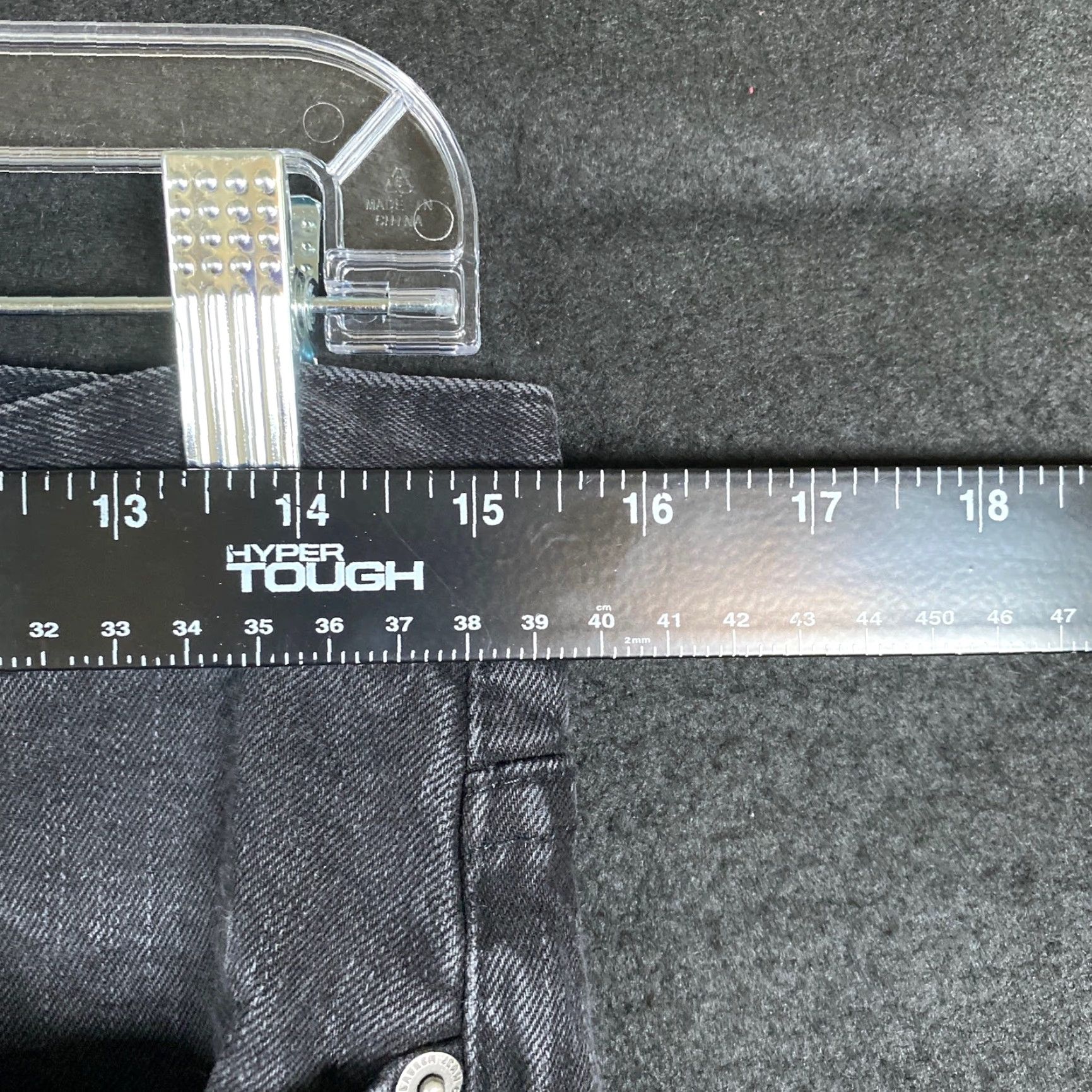 Ralph Lauren Lauren Ralph Lauren Jeans Black Denim Straight 8 Womens Regular High Rise 30 Inseam Cotton Spandex Stretch 5-Pocket Easy Care Size 30" / US 8 / IT 44 - 5 Thumbnail