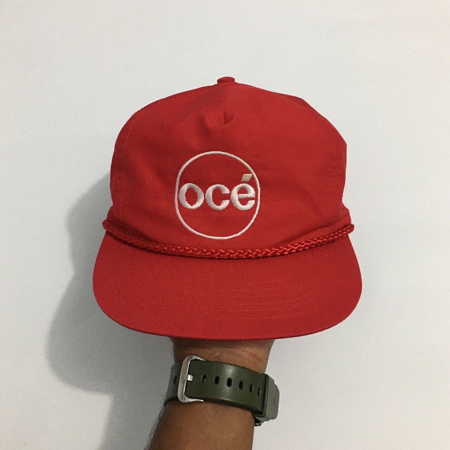Vintage Vintage Designer Award Oce Ropehat Snapback Size ONE SIZE - 5 Thumbnail