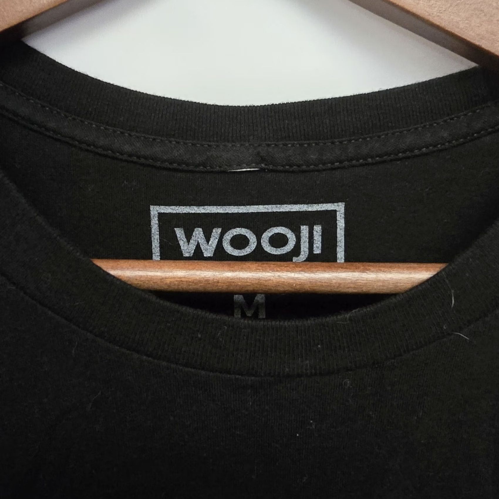 Vintage Wooji Soju Sunday Shirt Men M Black T-Shirt Size US M / EU 48-50 / 2 - 3 Thumbnail