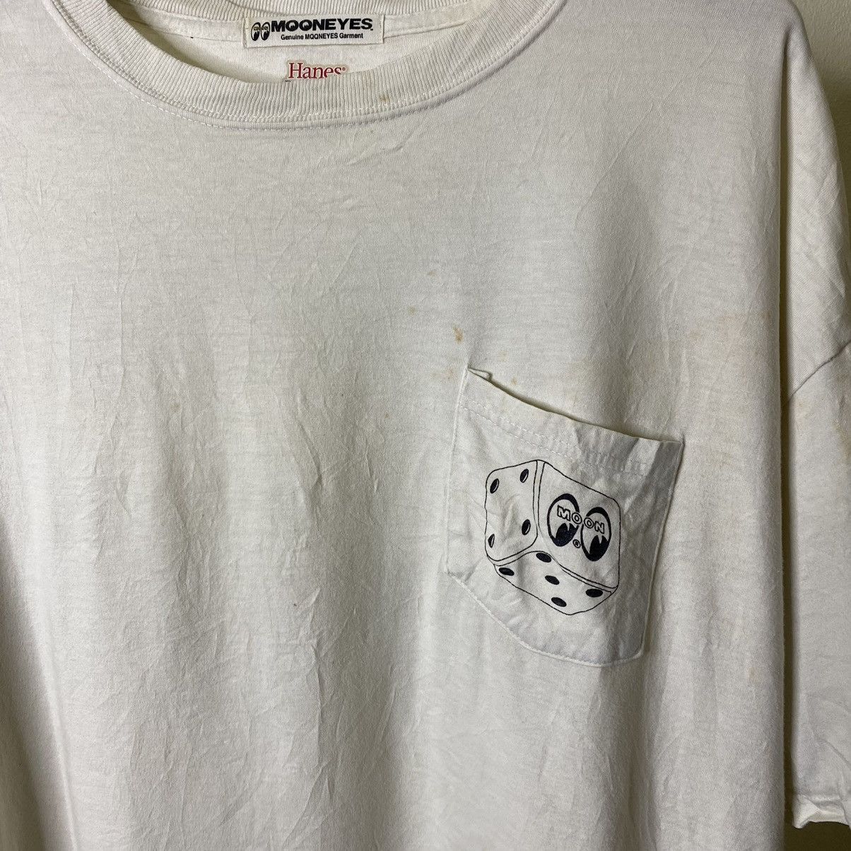 Japanese Brand × Vintage Vintage Y2K Mooneyes Dice Stussy Style T Shirt Size US XL / EU 56 / 4 - 5 Thumbnail