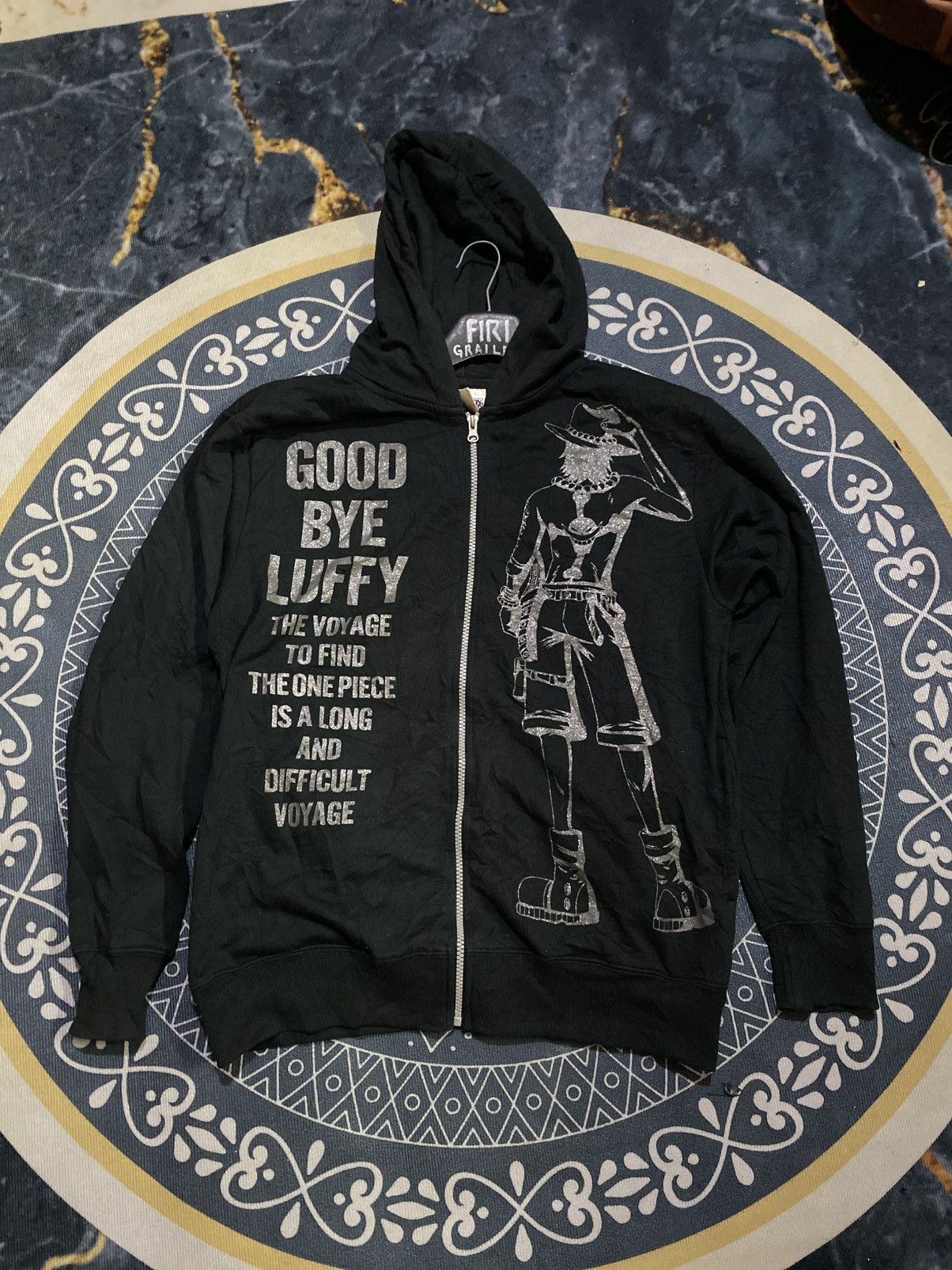 Anime × Japanese Brand One Piece - Portgas D. Ace big whitebeard pirate logos Size US L / EU 52-54 / 3 - 1 Thumbnail
