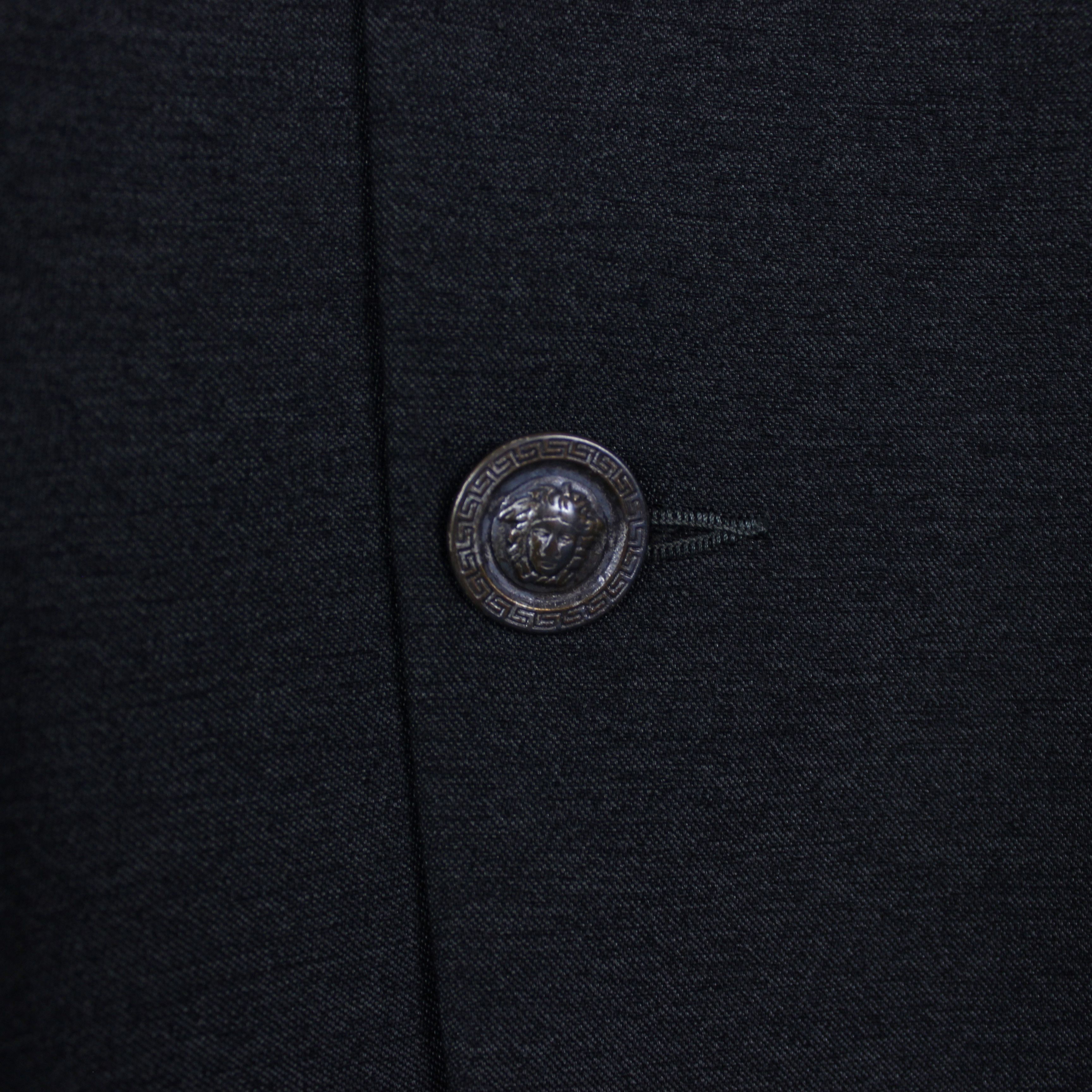 Versace Gianni Versace blazer medusa wool gray 50 52 Size 42R - 4 Thumbnail