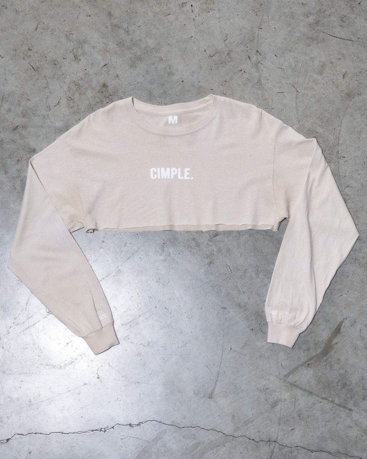 Other CIMPLE Crop Long Sleeve “Box Logo” Size L / US 10 / IT 46 - 1 Thumbnail