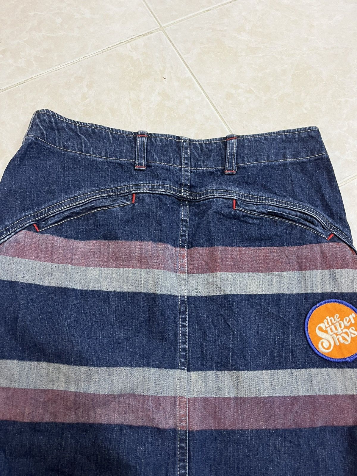 Hysteric Glamour Super Rare Vintage Hysteric Glamour Maxi Jeans Skirt Size 28" / US 6 / IT 42 - 14 Thumbnail