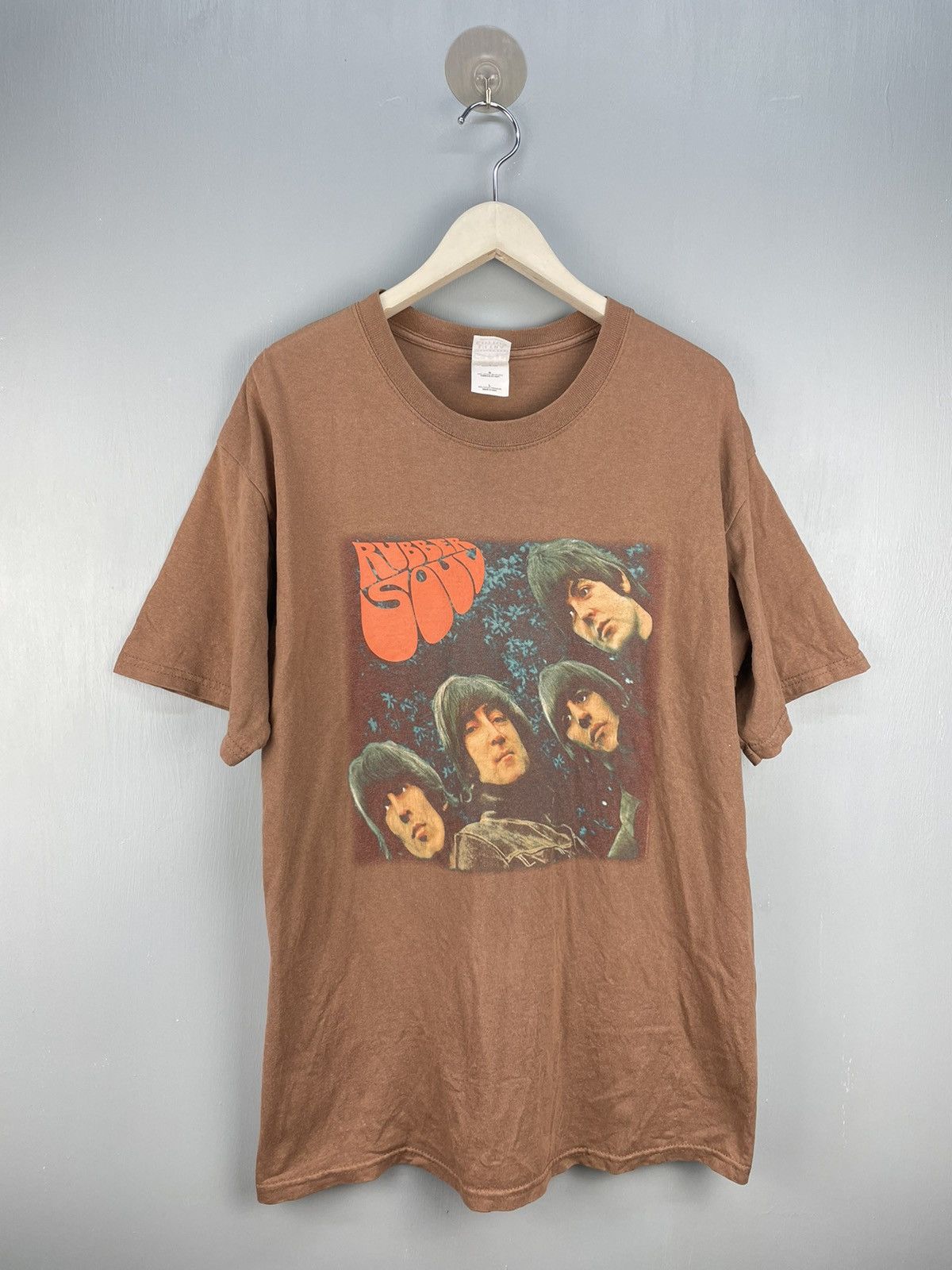 Band Tees Vintage 90s The Beatles Rubber Soul band t shirt