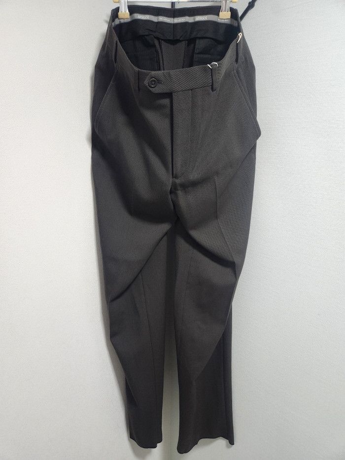 Armani Collezioni Armani collezioni wool Charcoal 슬렉스 Size US 30 / EU 46 - 1 Thumbnail