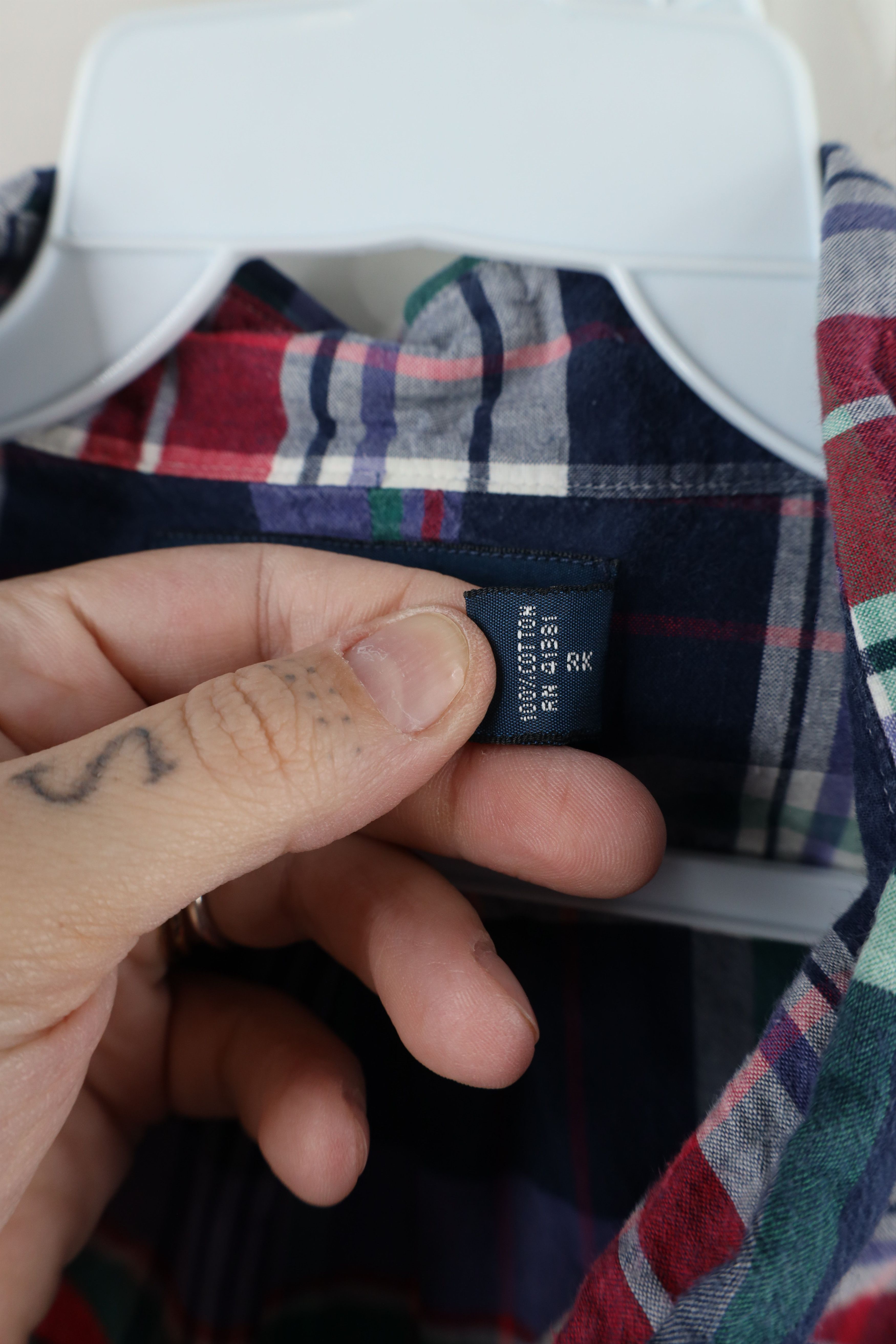 Ralph Lauren × Vintage Vintage 90s Ralph Lauren Short Sleeve Collared Button Shirt Size US XL / EU 56 / 4 - 6 Thumbnail