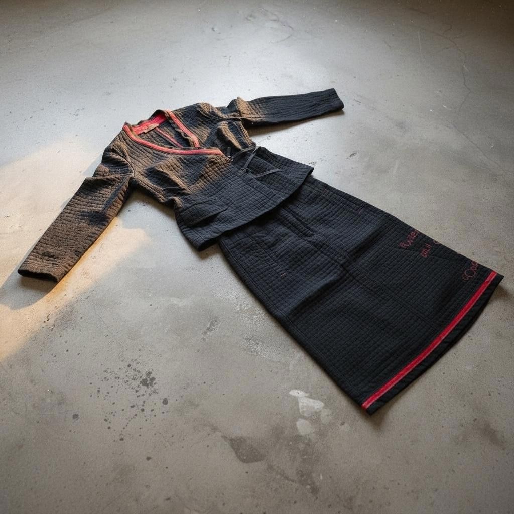 Cop Copine The Cop Copine Neutral Kimono Set Size 27" / US 4 / IT 40 - 4 Thumbnail