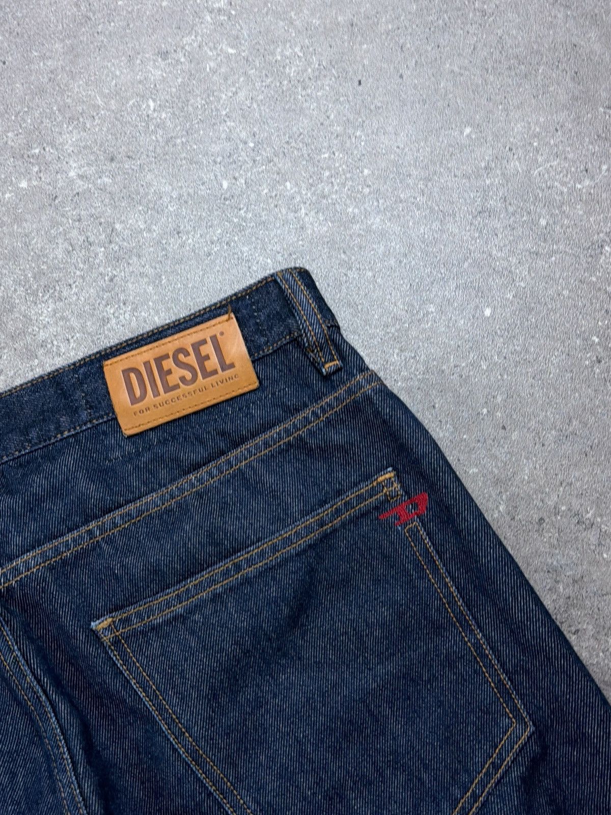 Diesel Diesel D macs raw denim jeans baggy skate Size US 32 / EU 48 - 4 Thumbnail