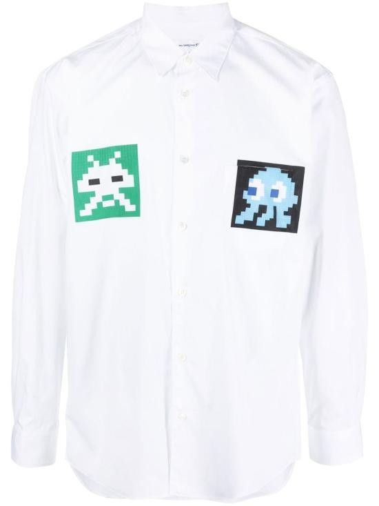 Comme des Garcons COMME DES GARCONS Men Long Tops FJB028 1 White Size US S / EU 44-46 / 1 - 1 Thumbnail