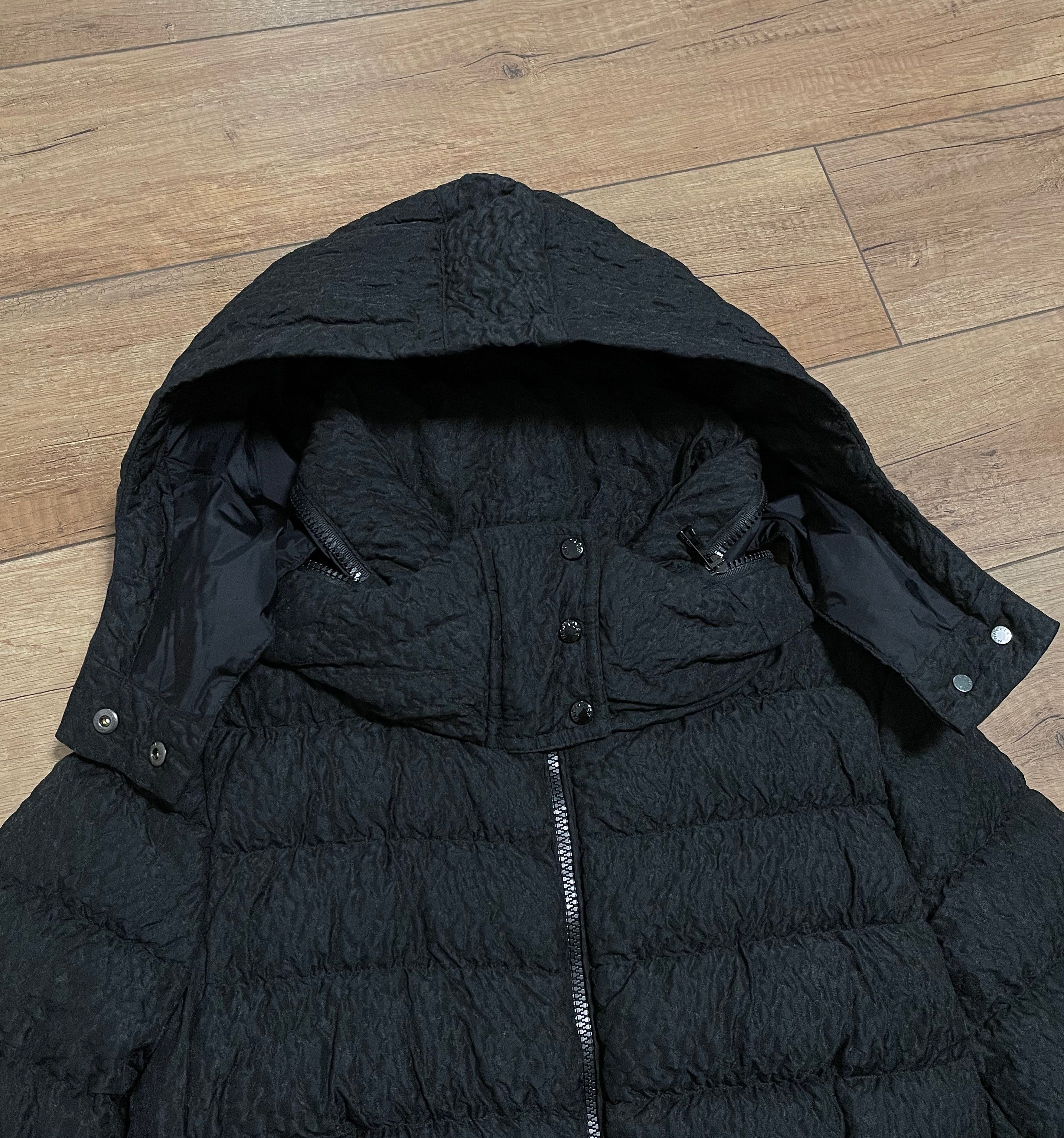 Moncler Moncler Women's Black Down Hooded Jacket Size S / US 4 / IT 40 - 9 Thumbnail