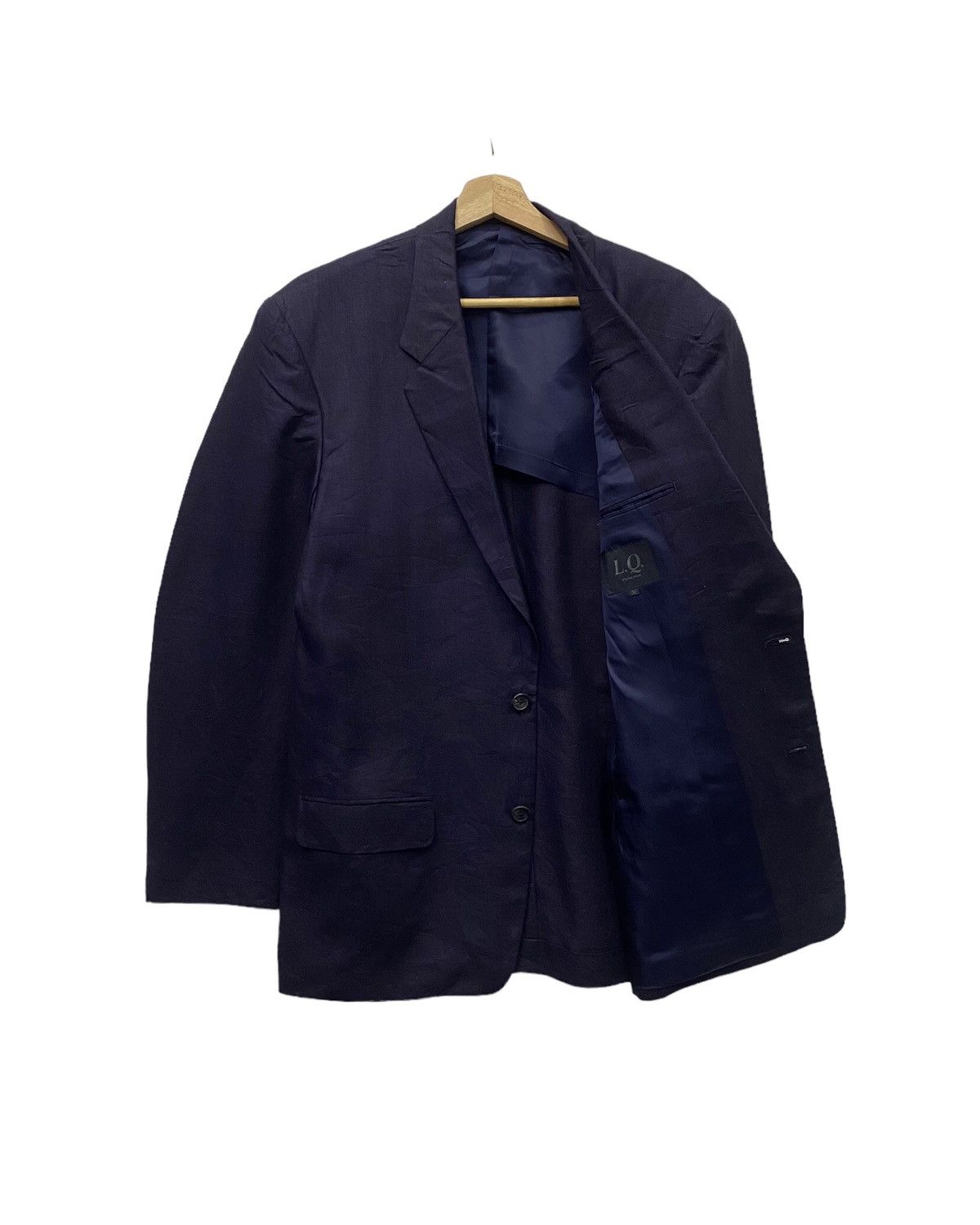 Y's × Y's for Men × Yohji Yamamoto 🔥RARE LQ YS FOR MEN DARK PURPLE BLAZER JACKET Size US M / EU 48-50 / 2 - 9 Thumbnail