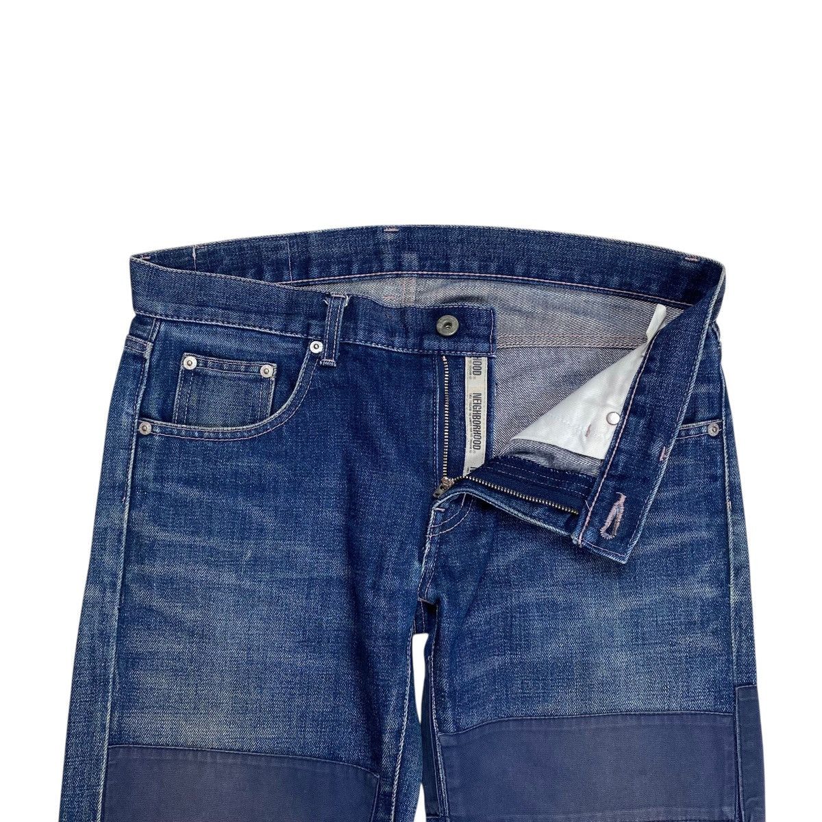 Neighborhood Neighrborhood Patchwork Savage Denim Selvedge Pants Size US 33 - 8 Thumbnail