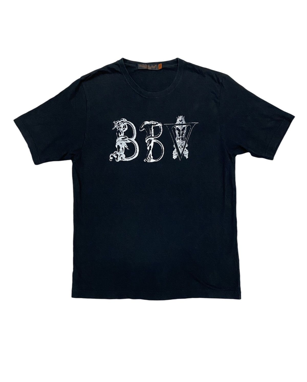image of Jun Takahashi x Undercover Aw06 Undercover Skull Demon Snake And Jesus Bbv Tee in Black (Size Mediu